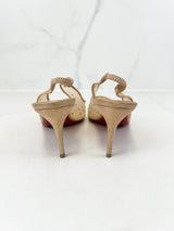 Christian Louboutin Follies Slingback 70mm Size 38