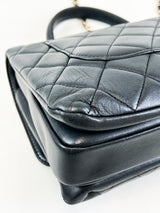 Chanel Black Medium Calfskin Trendy GHW