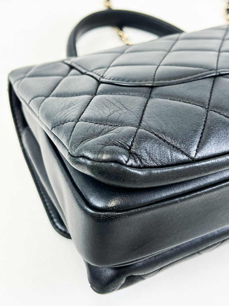Chanel Black Medium Calfskin Trendy GHW