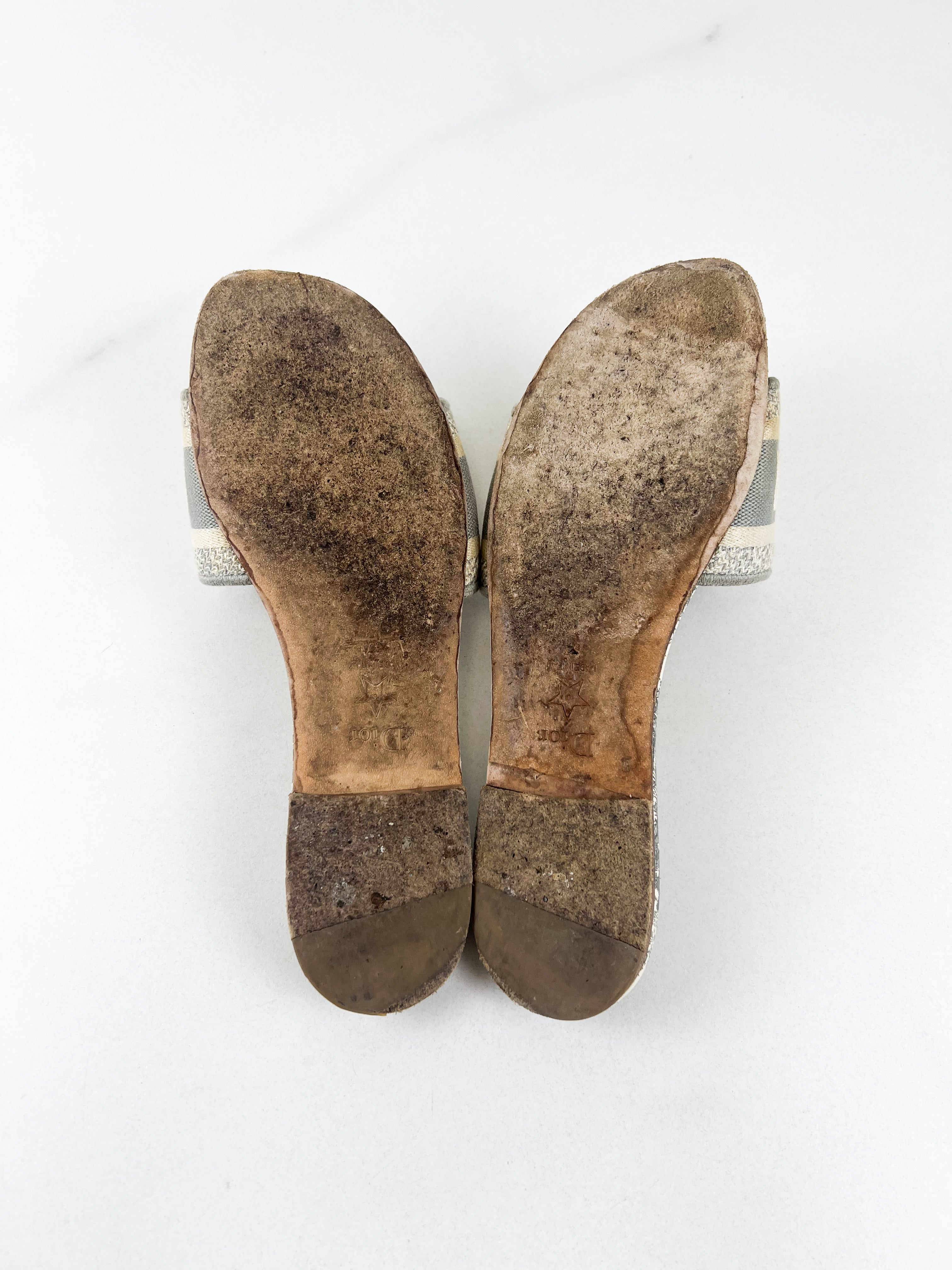 Christian Dior Dway Slides Size 37