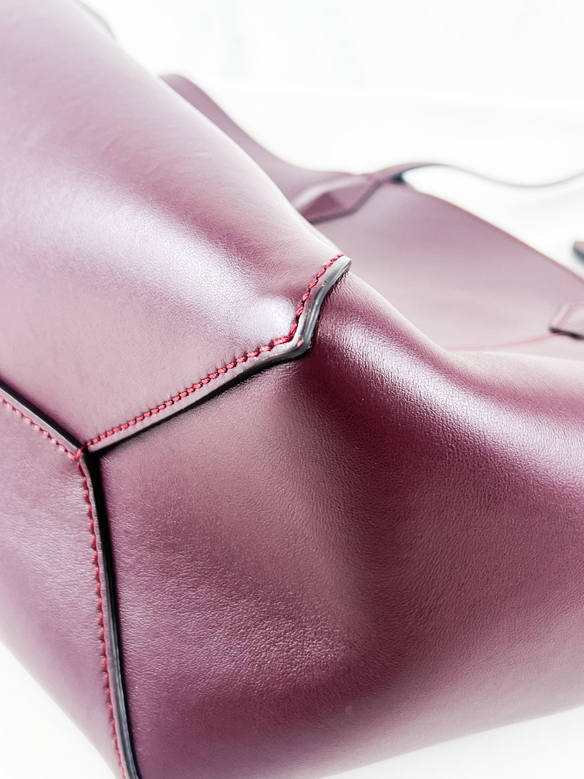 Jimmy Choo Diamond Tote in Burgundy