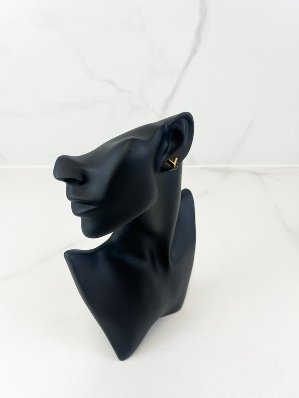 Louis Vuitton Essential V Stud Earrings