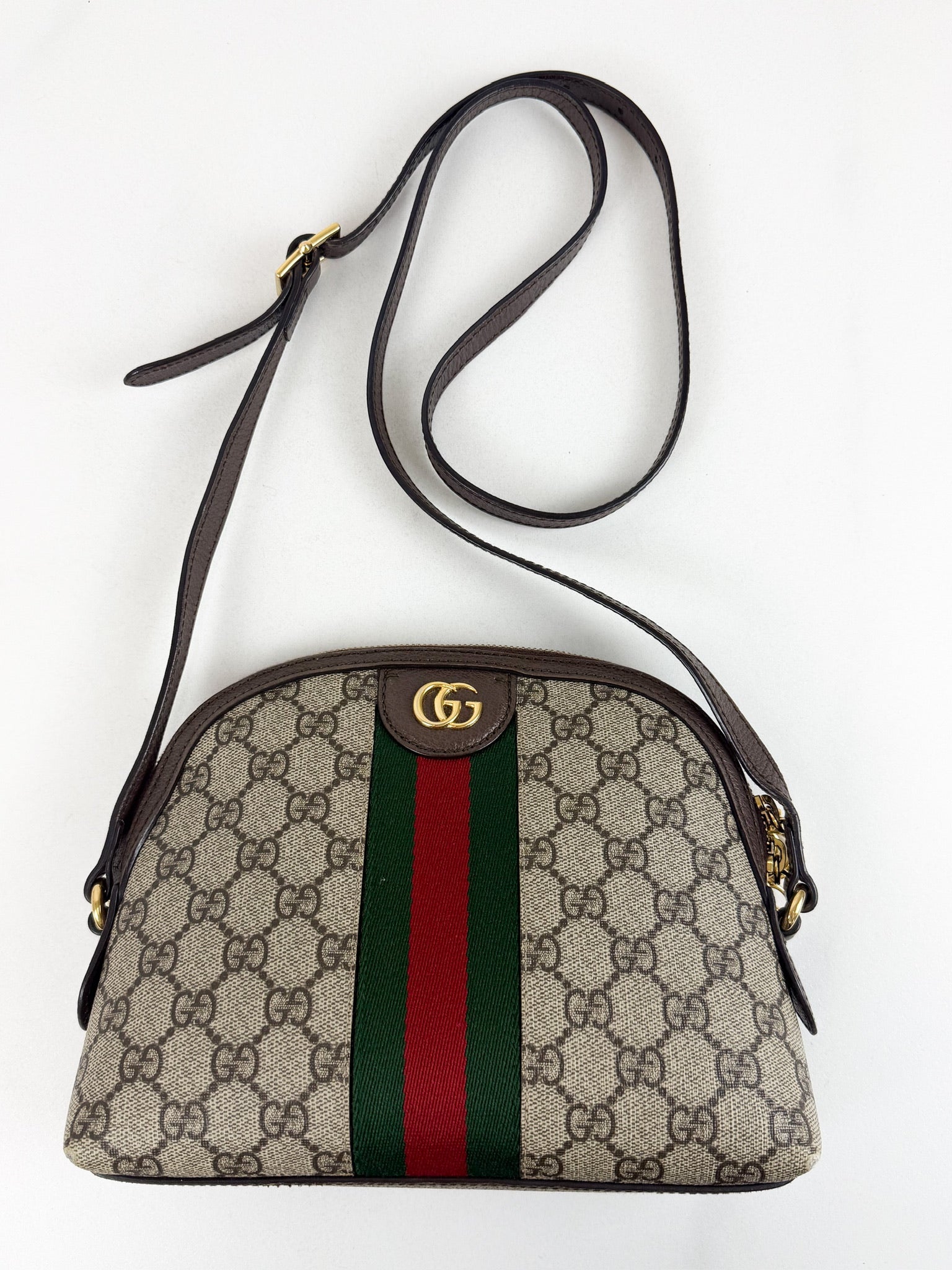 Gucci Ophidia Printed Coated-Canvas Shoulder Bag