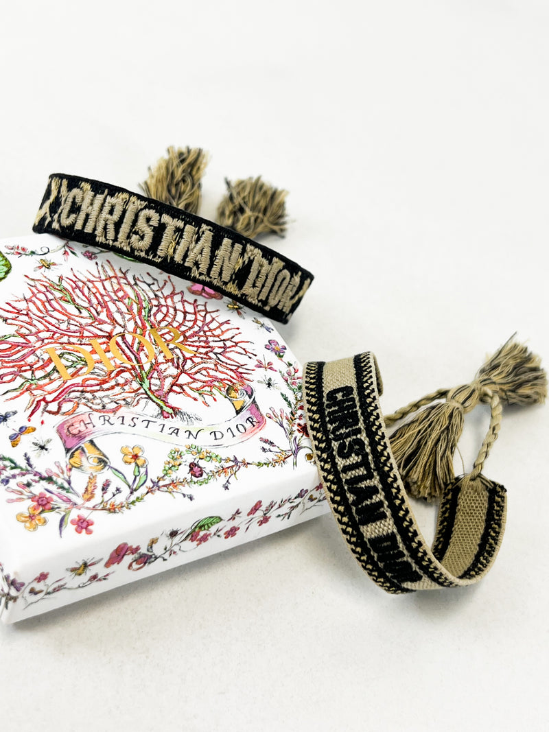 Christian Dior Friendship Bracelet Cotton