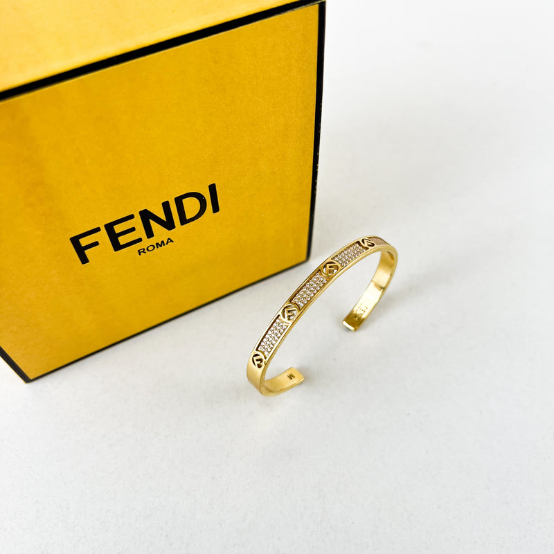 Bracelets | Womens FENDI Gold-coloured bracelet » Le Cheile