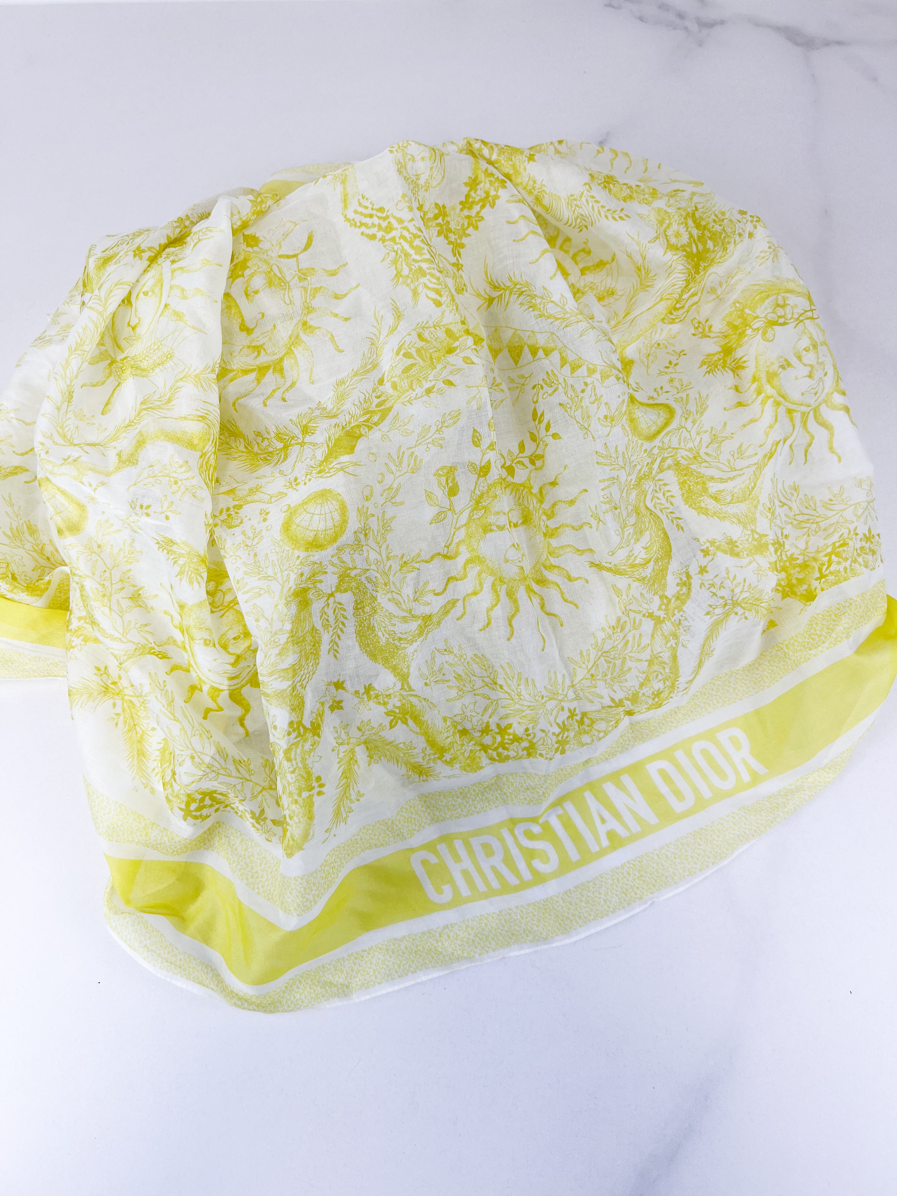 Christian Dior Cotton Scarf