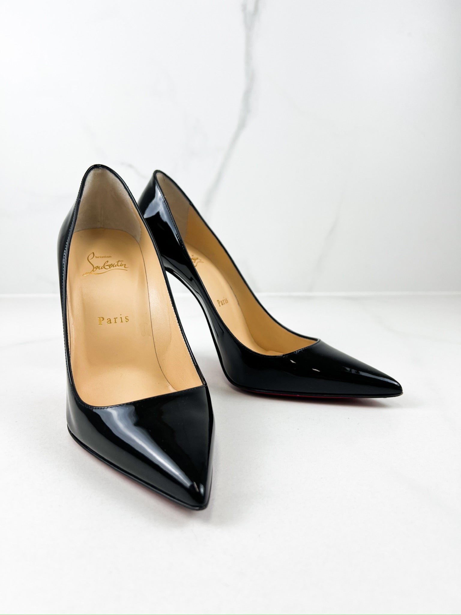 Christian Louboutin Black Kate 100mm Size 39