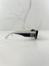 Miu Miu Logo Print Sunglasses