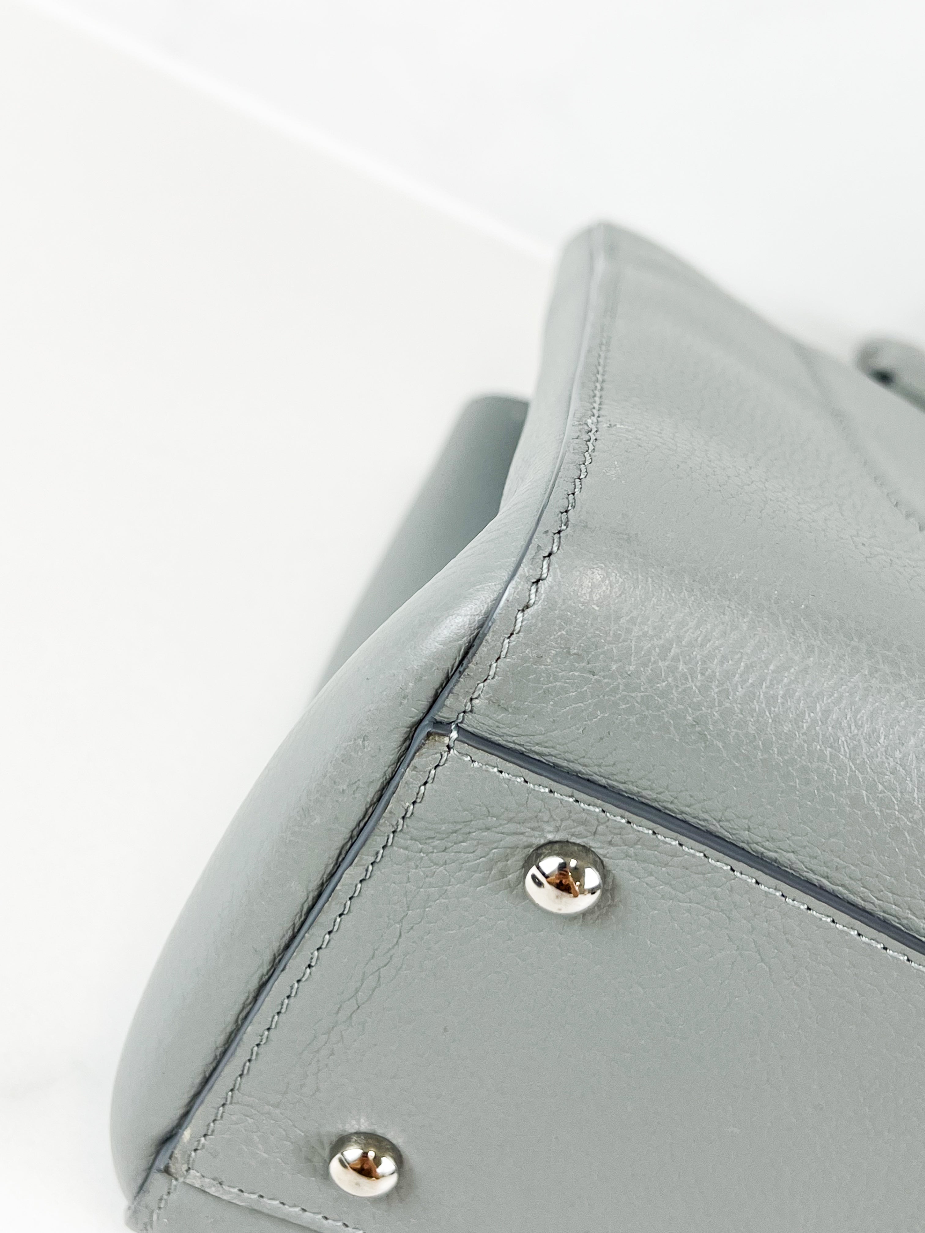 Chanel Neo Executive Tote in Grey Grained Calsfskin