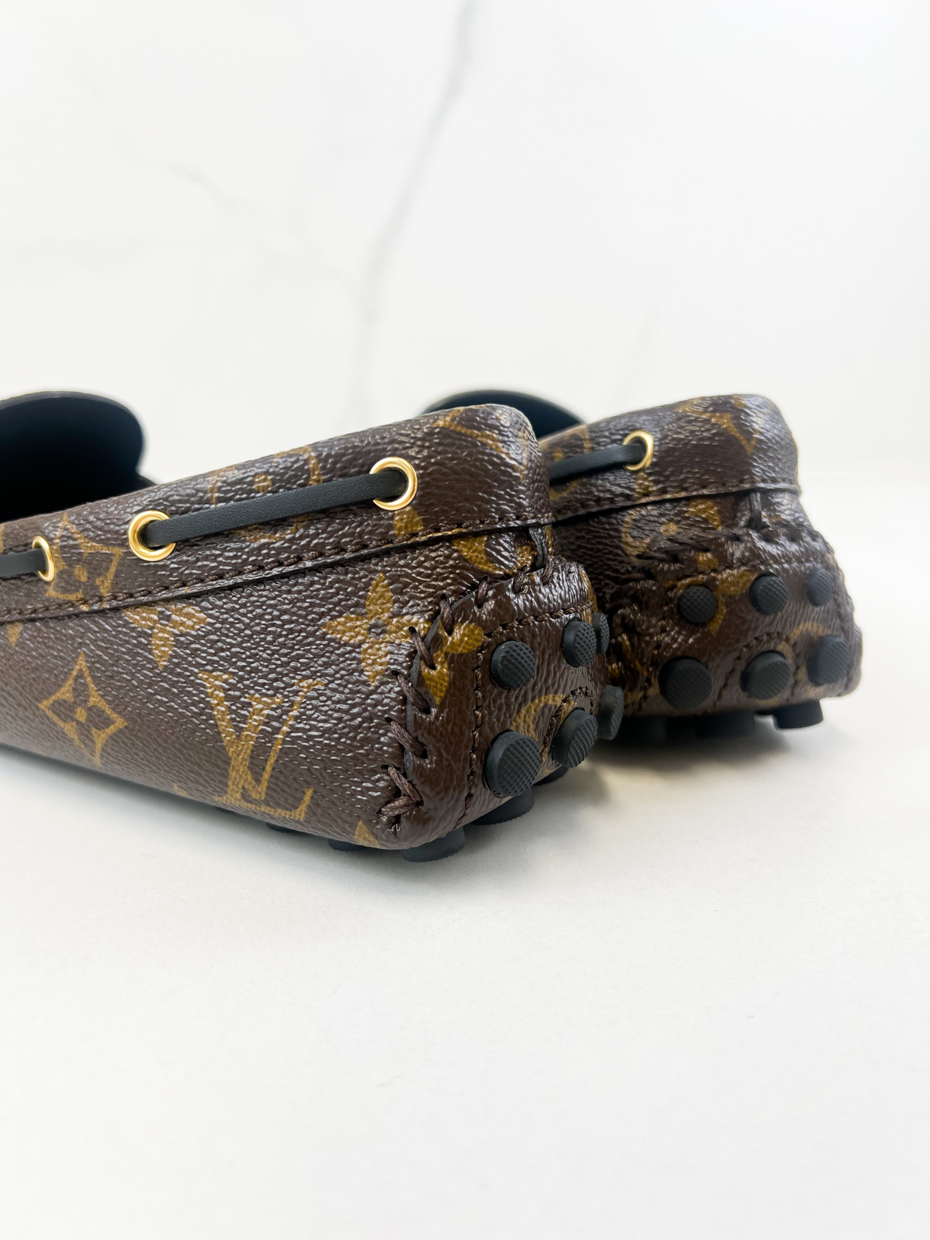 Louis Vuitton Monogram Canvas Gloria Loafer Size 41