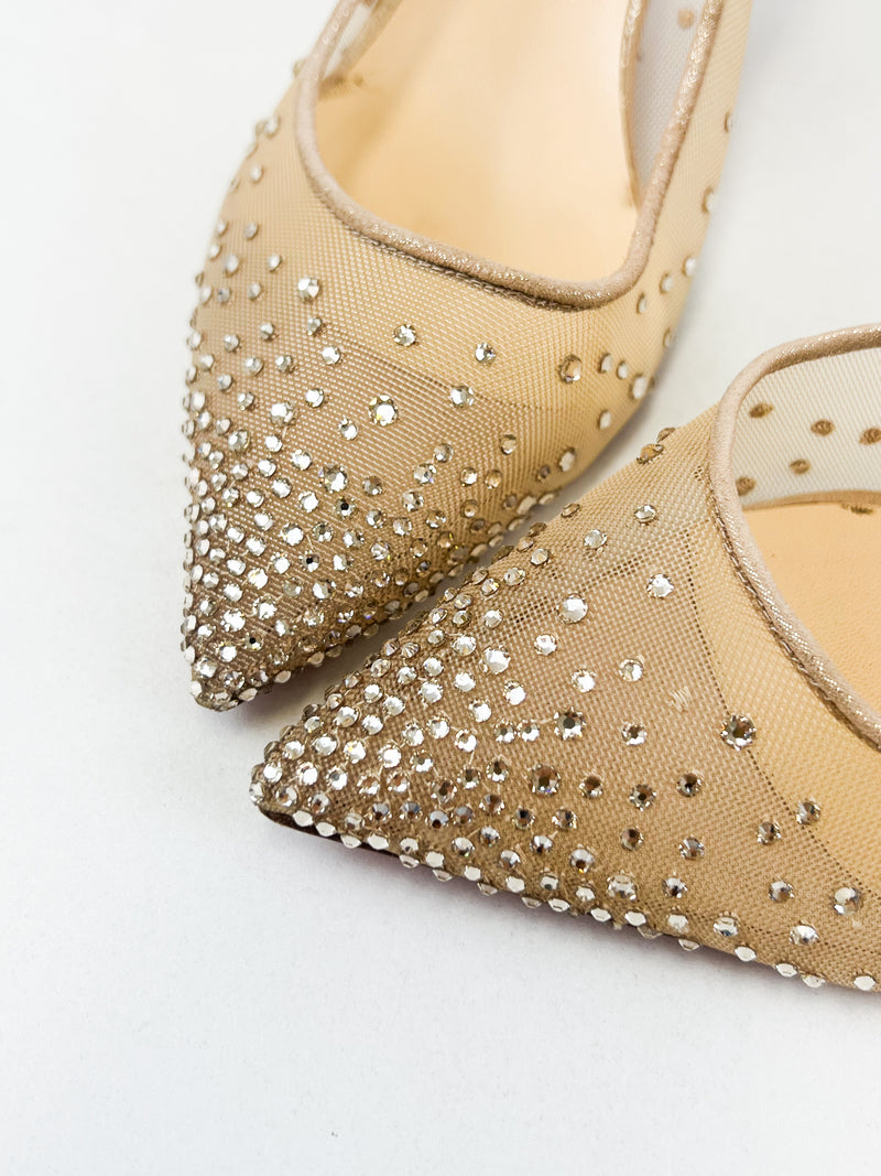 Christian Louboutin Follies Slingback 70mm Size 38
