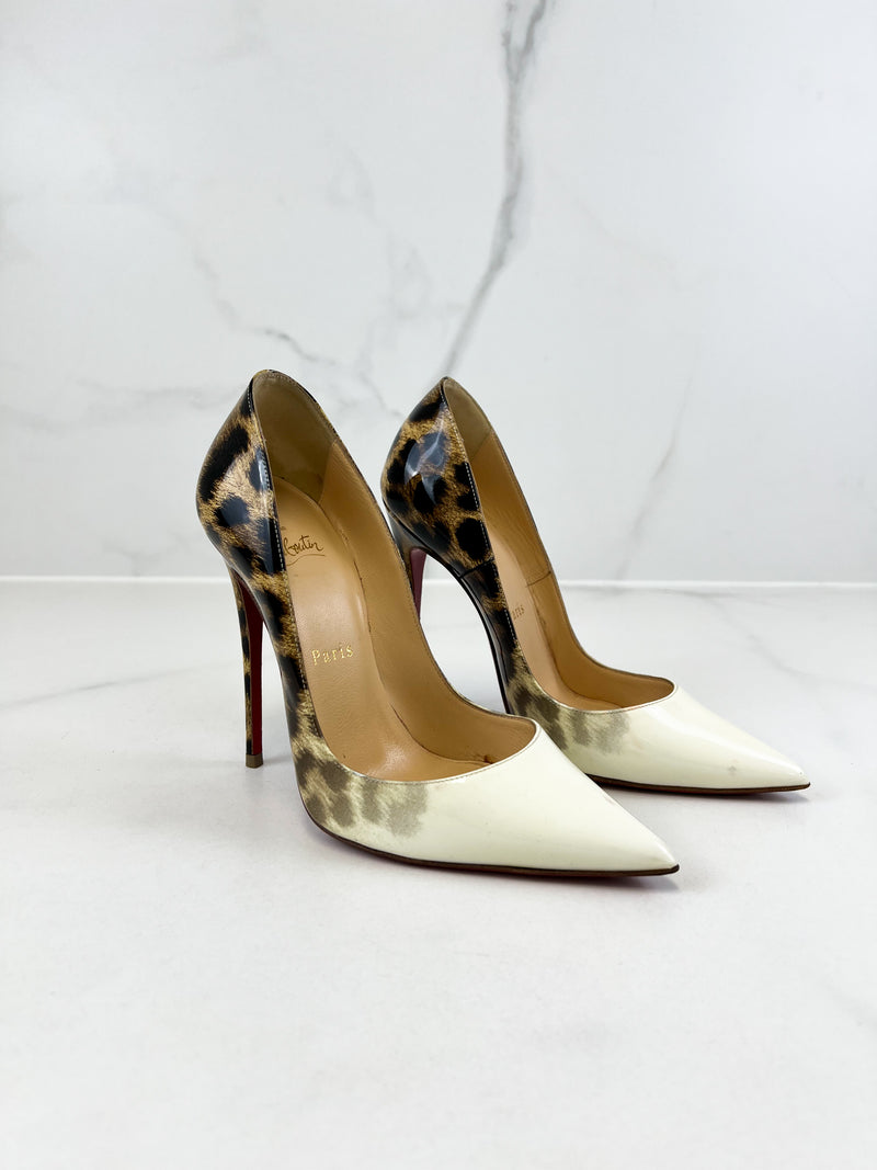 Christian Louboutin Leopard So Kate 120 Size 36