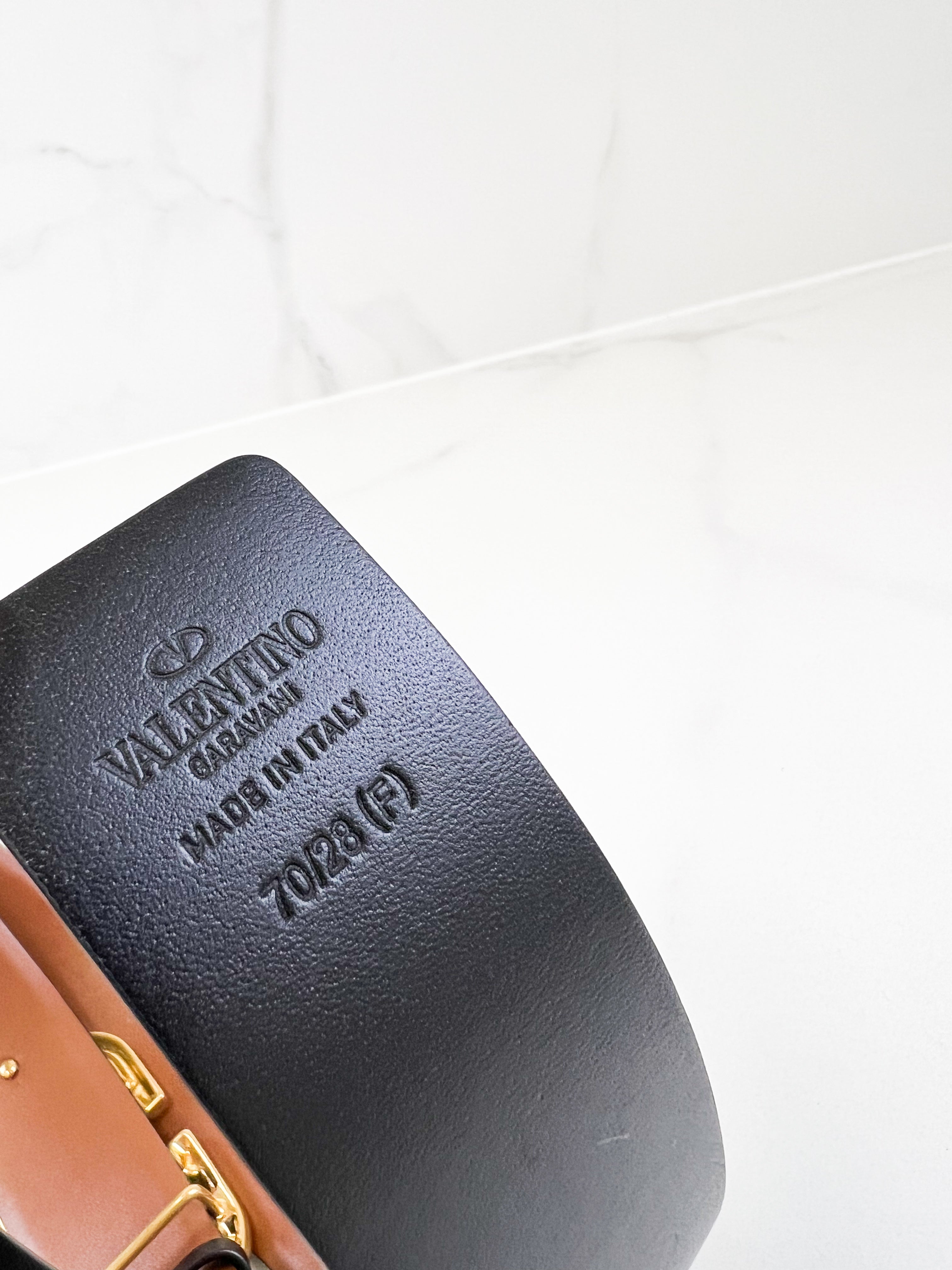 Valentino VLogo Belt in Calfskin