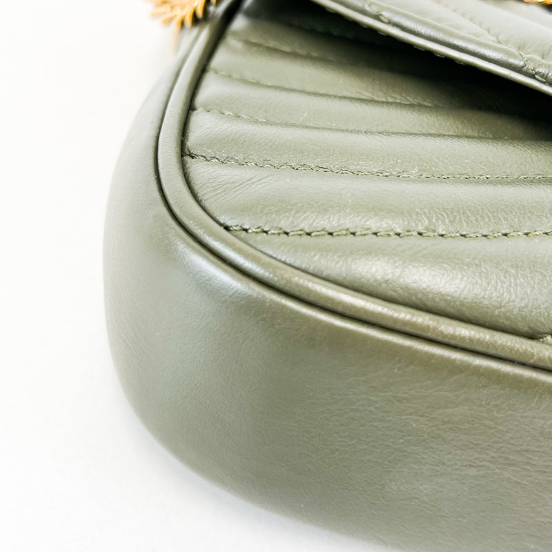 Louis Vuitton Khaki New Wave Chain Shoulder Bag