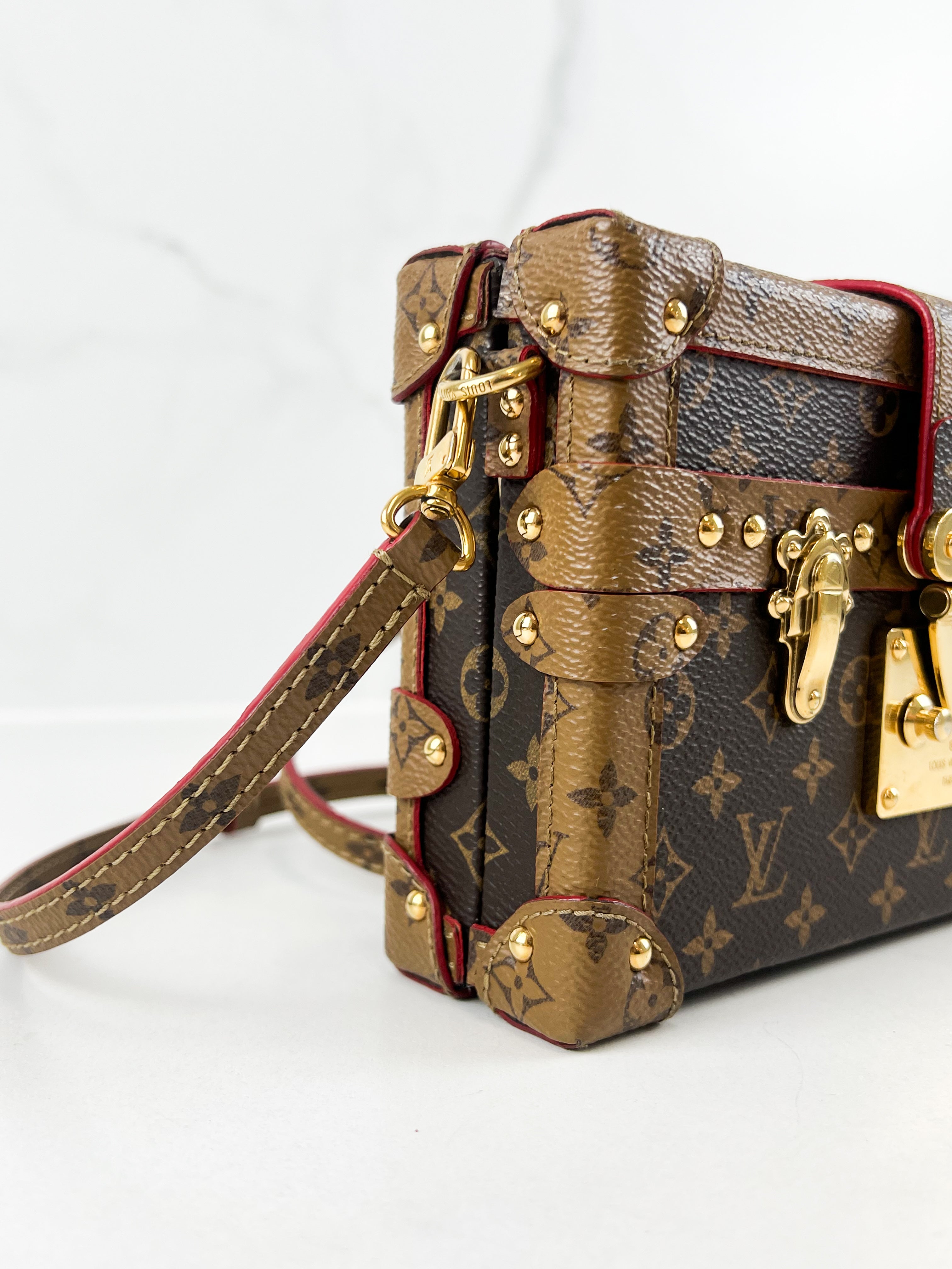 Louis Vuitton Reverse Petite Malle Bag