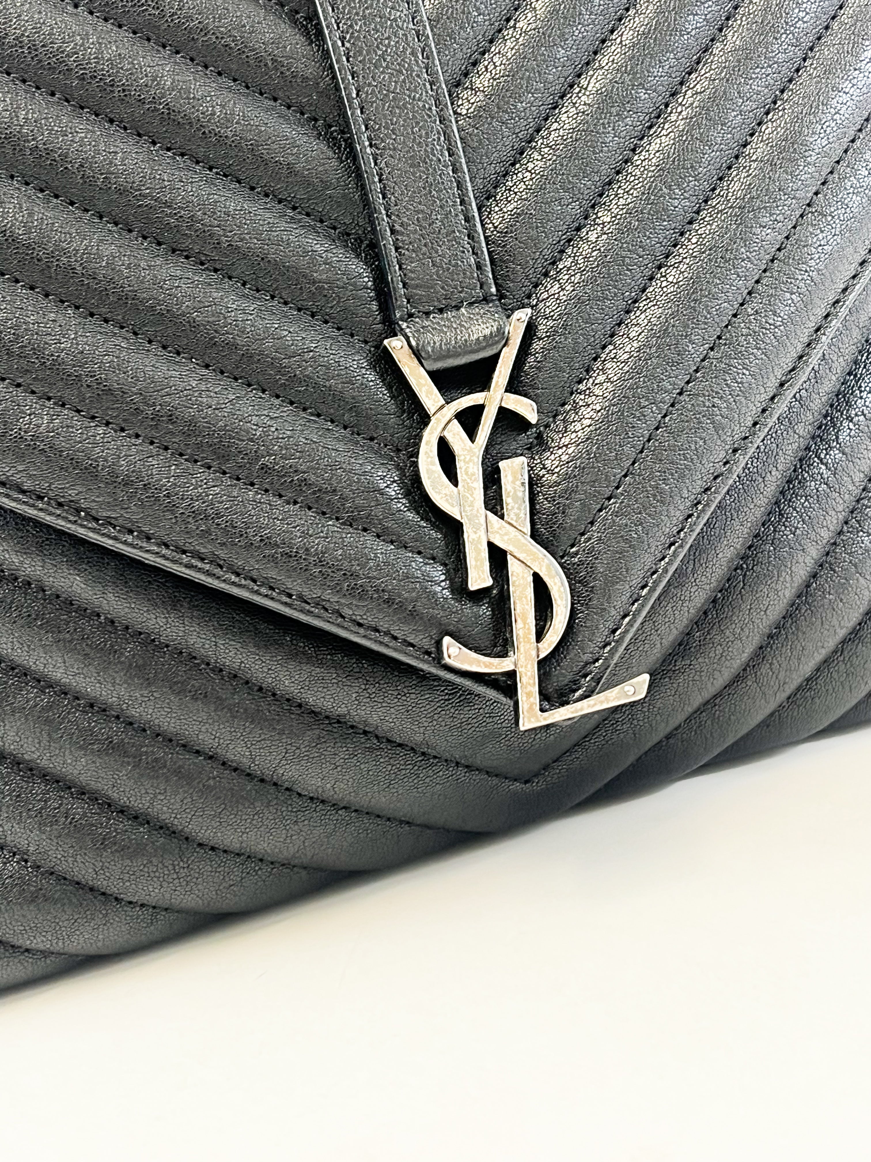 Saint Laurent Black College Bag