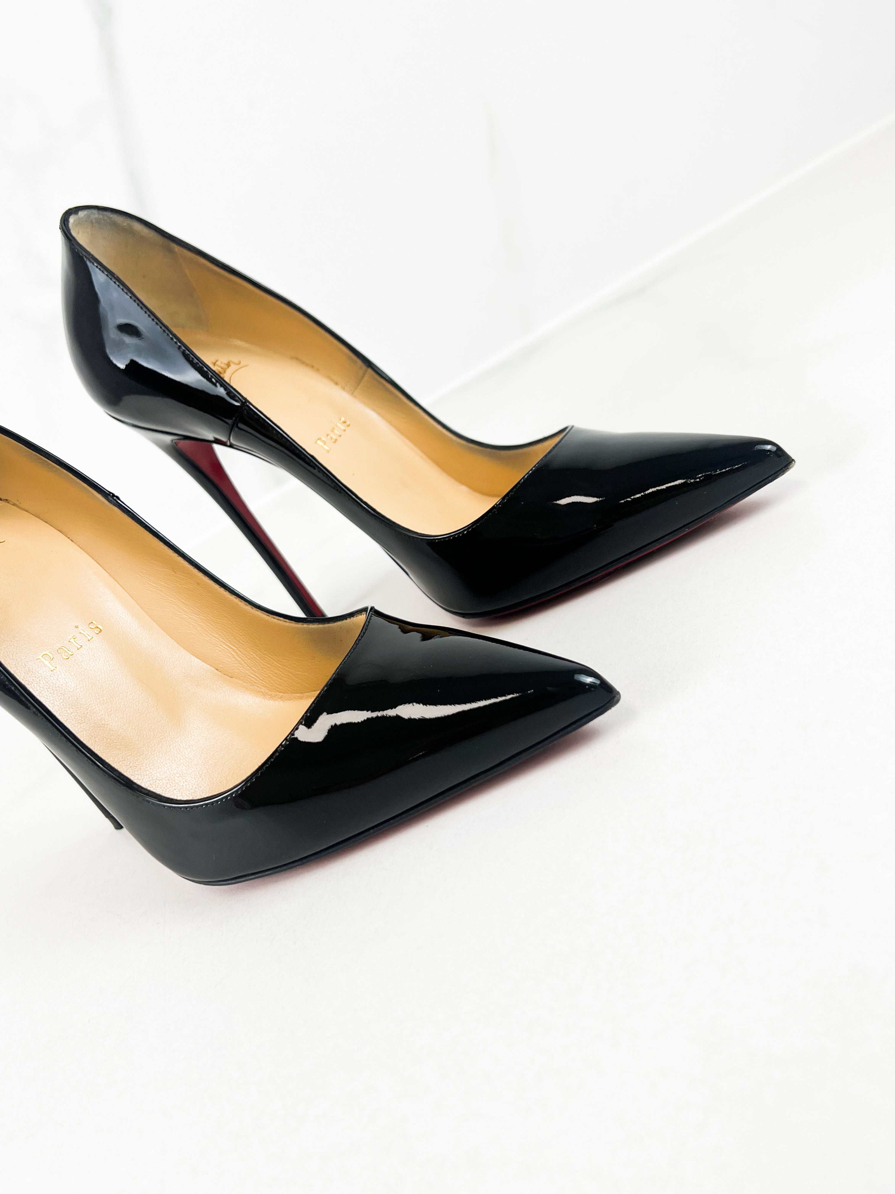 Christian Louboutin Black So Kate 120 Size 37