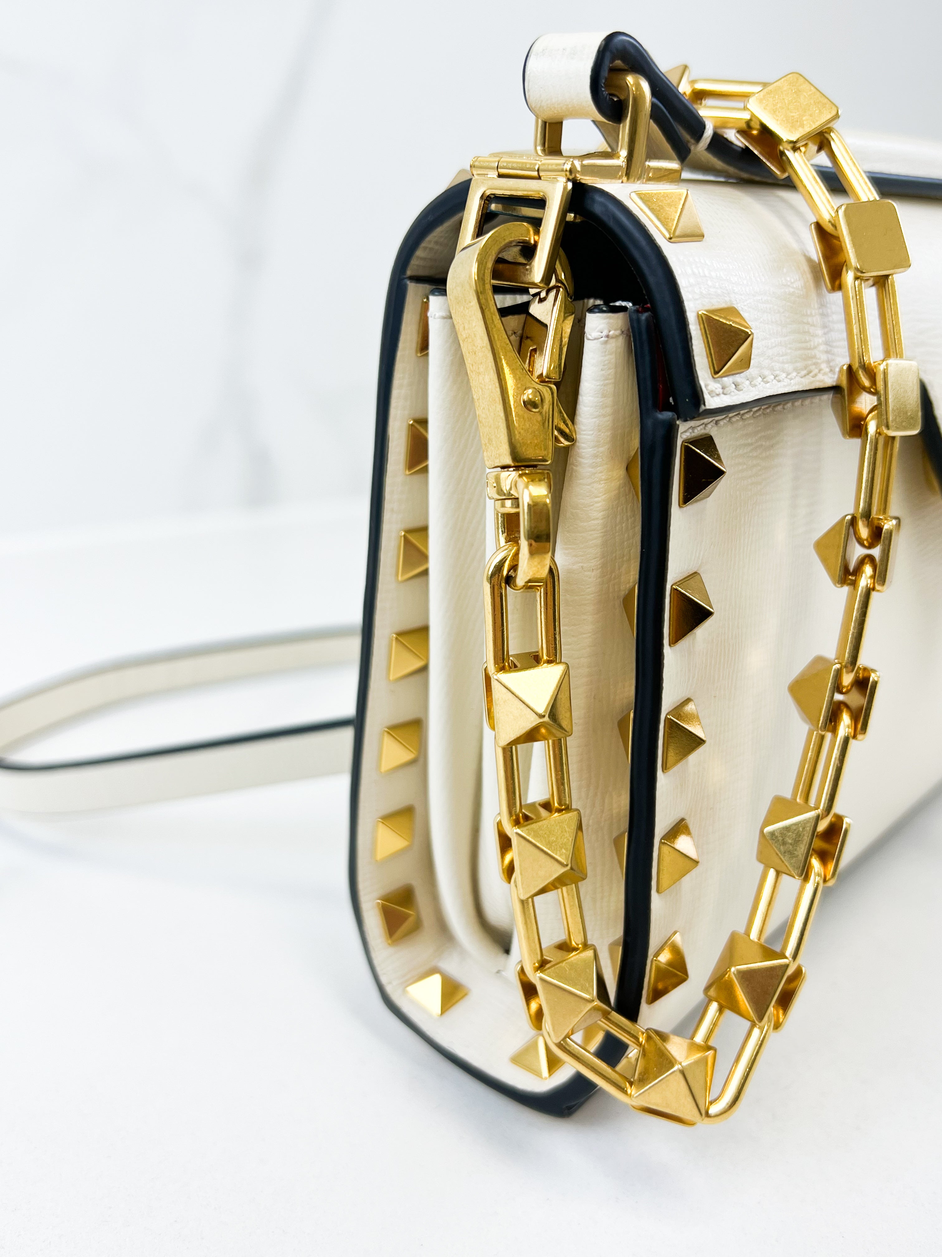 Valentino Garavani Alcove Bag in Ivory