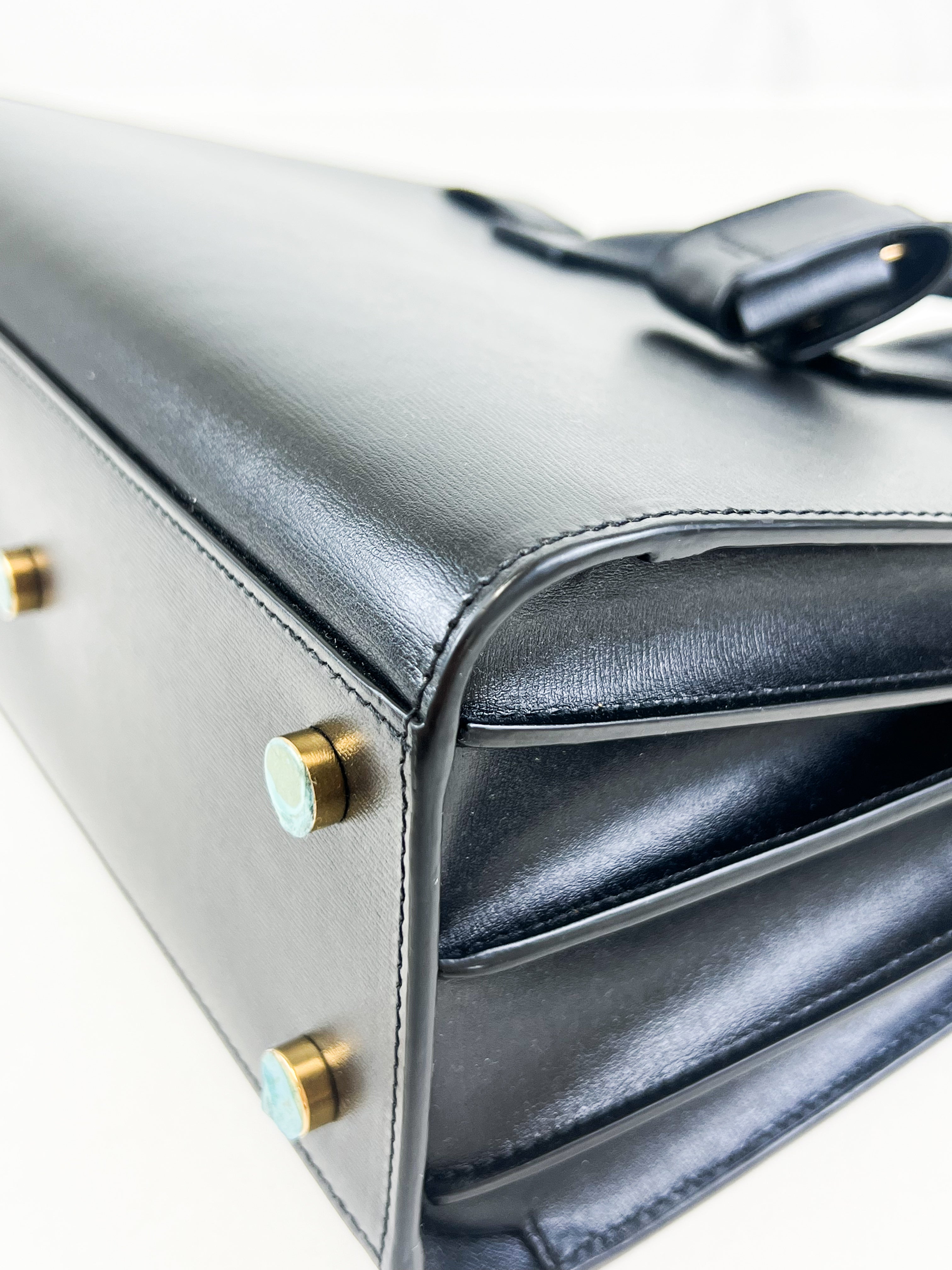 Saint Laurent Baby Classic Black Sac De Jour