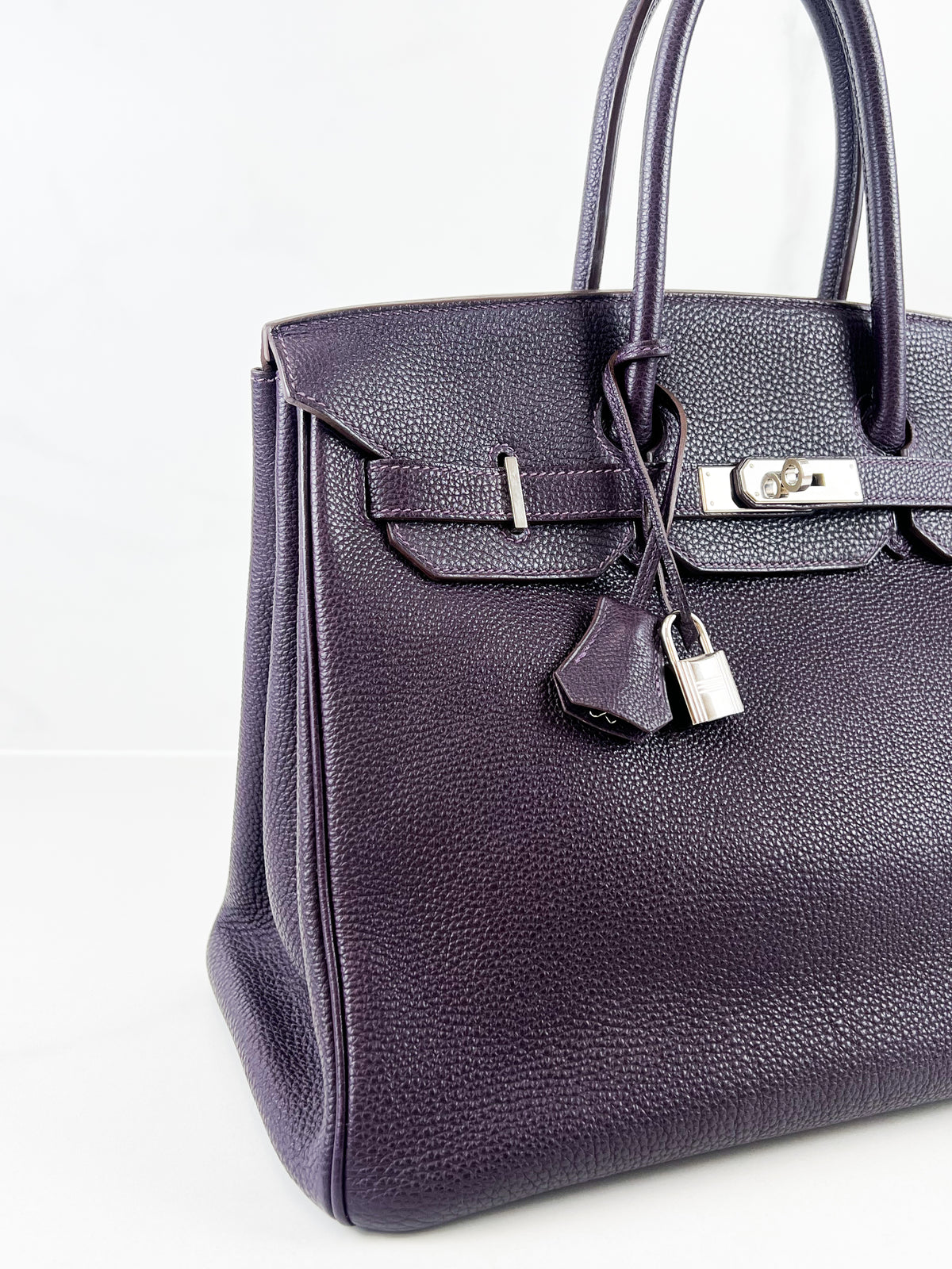 Hermes Togo Raisin Leather Birkin 35 with SHW