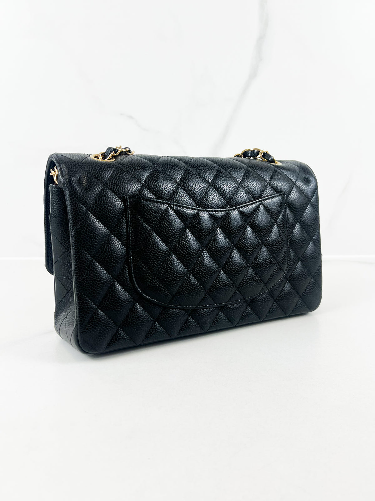 Chanel Small Classic Double Flap Caviar Shoulder Bag