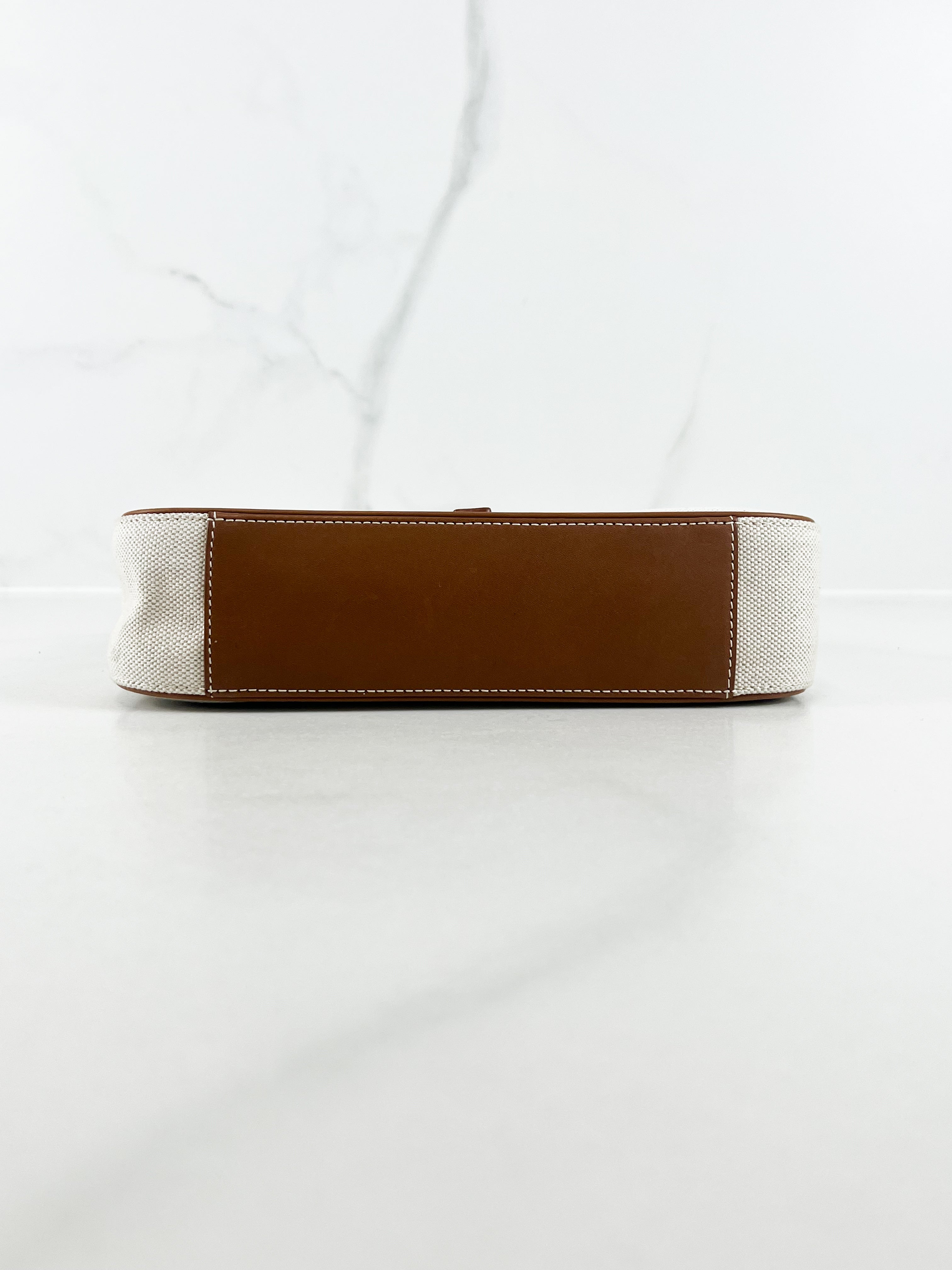 Saint Laurent Small Shoulder Bag in Grey/Brick