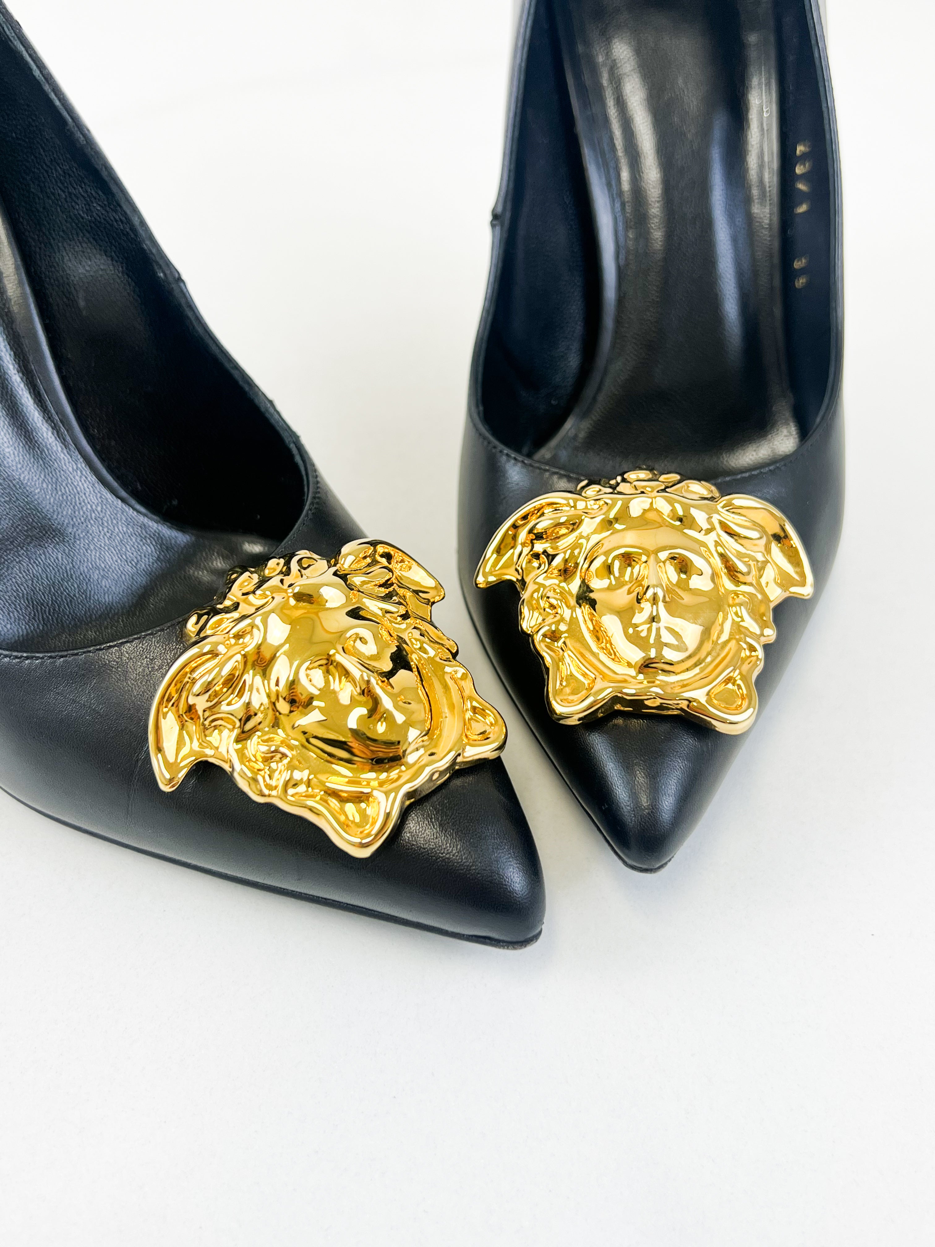 Versace Medusa Heels Size 35