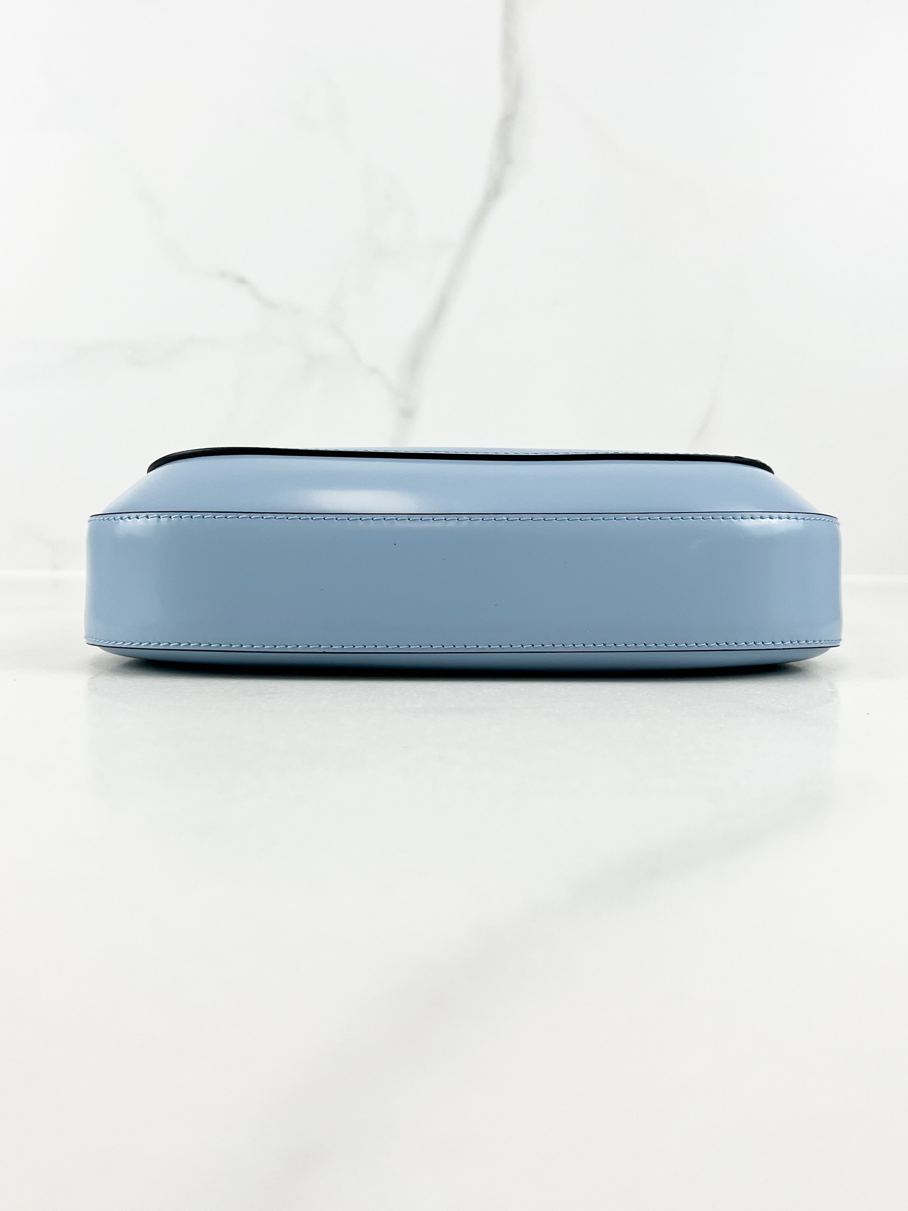 Prada Blue Small Cleo Shoulder Bag