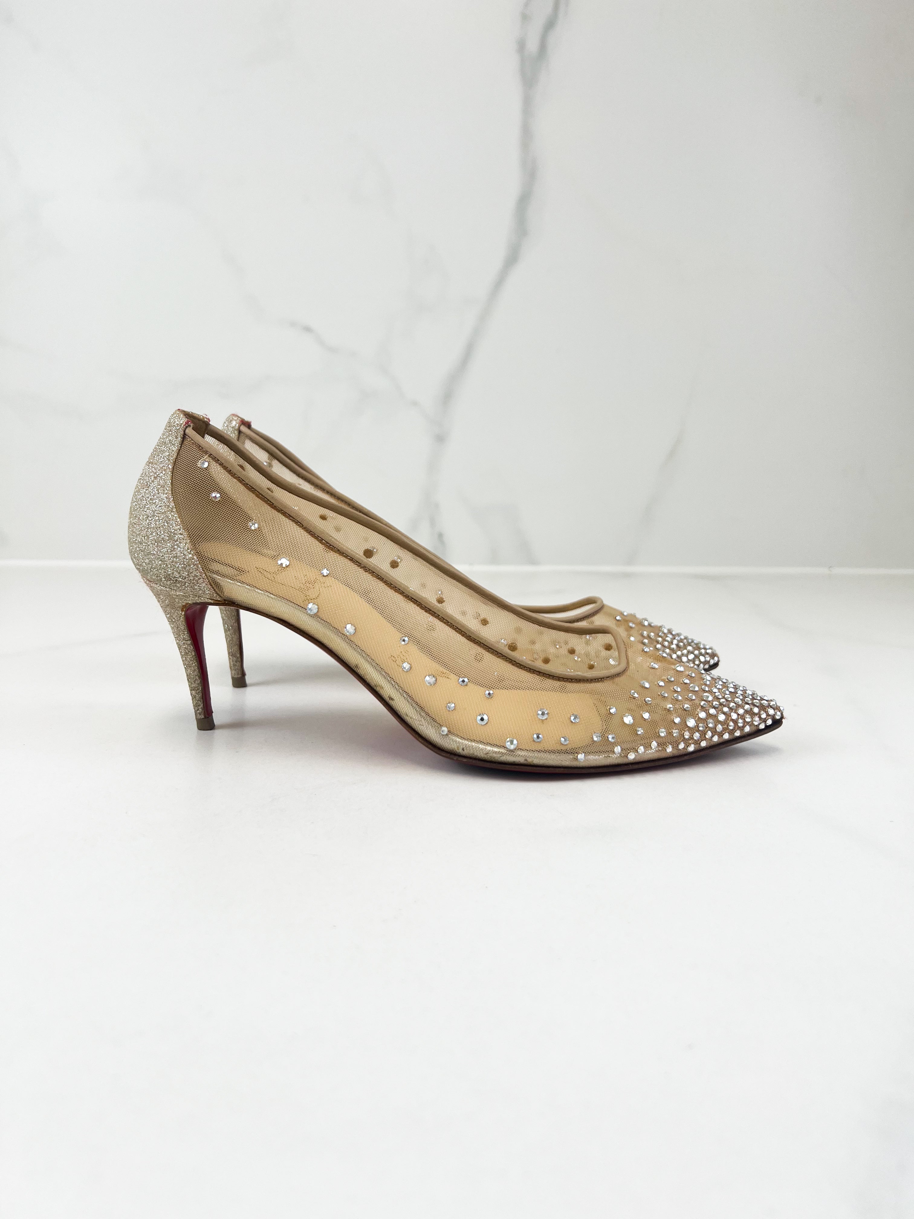 Christian Louboutin Follies 70mm Size 37