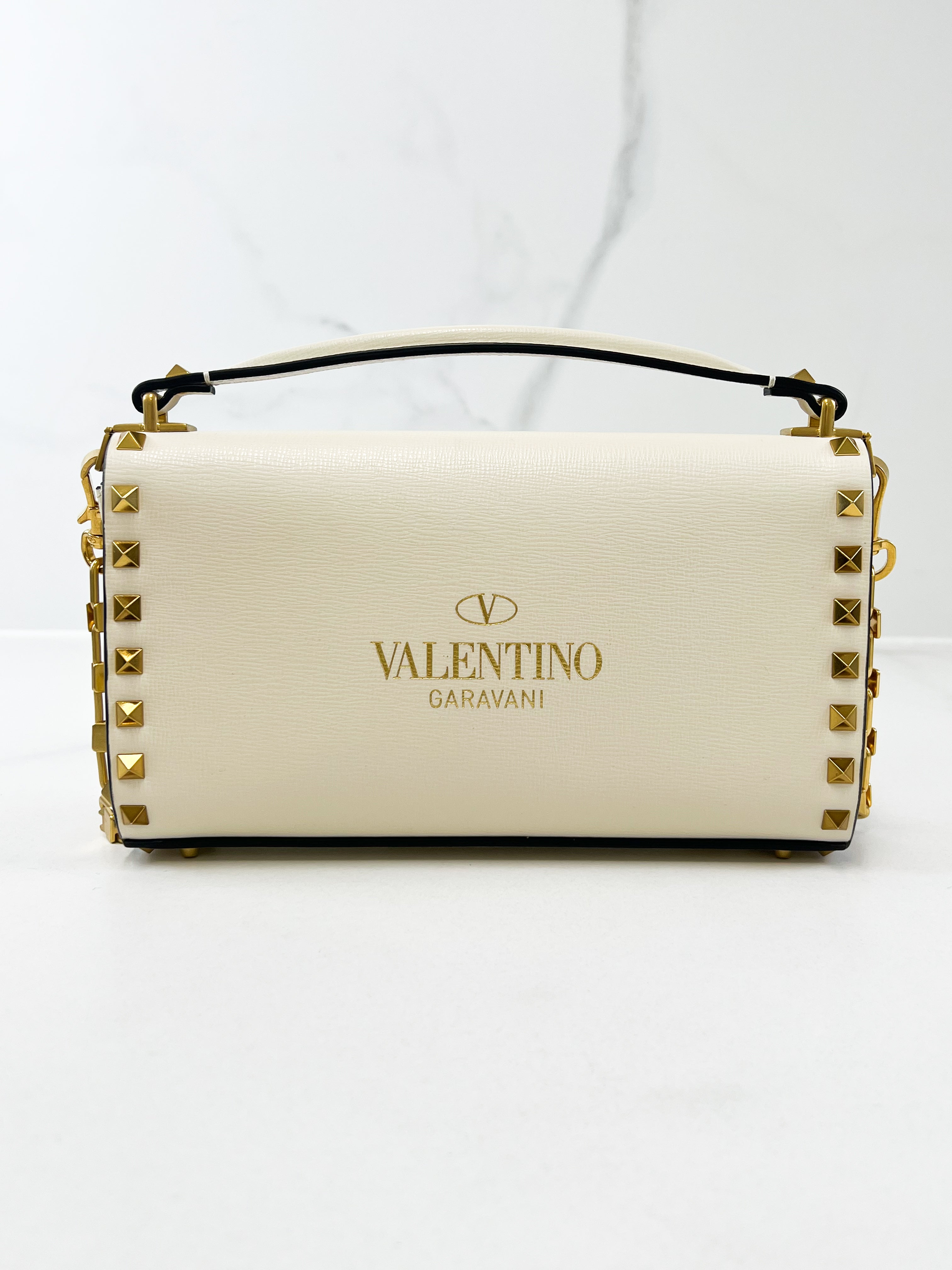 Valentino Garavani Alcove Bag in Ivory