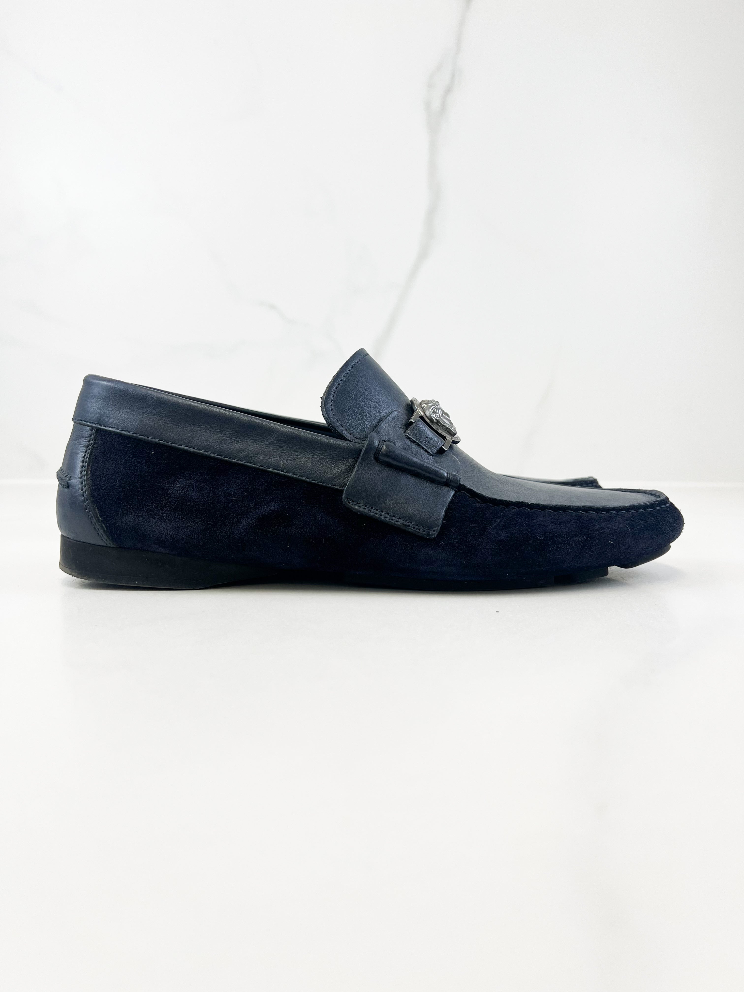 Versace Medusa Head Loafers Mens Size 41