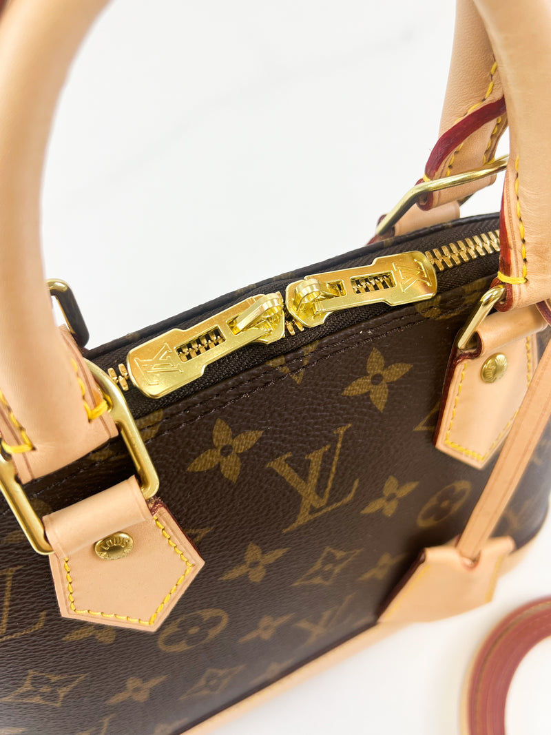 Louis Vuitton Alma BB in Monogram Canvas