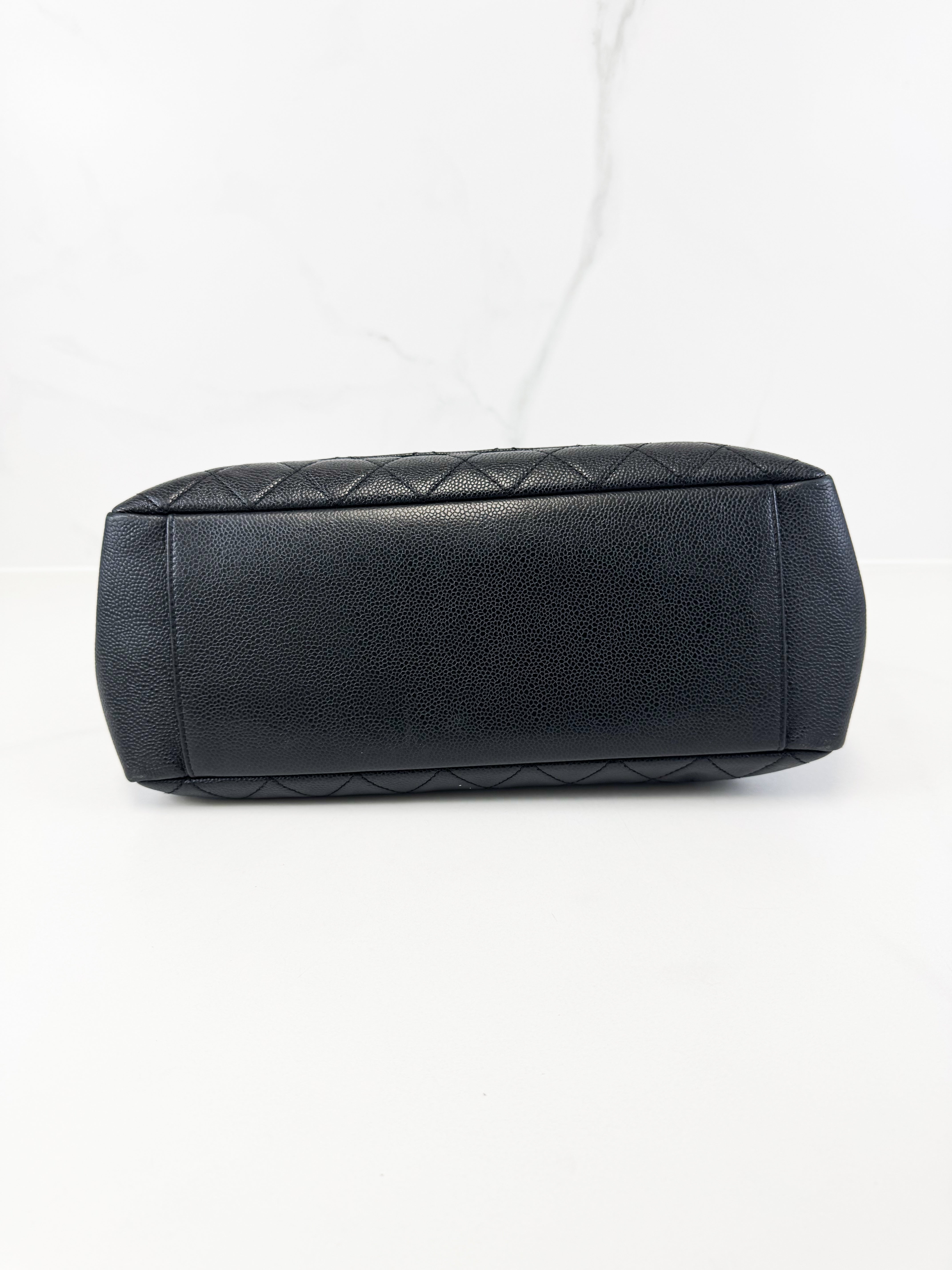 Chanel CC Black Caviar GST Tote