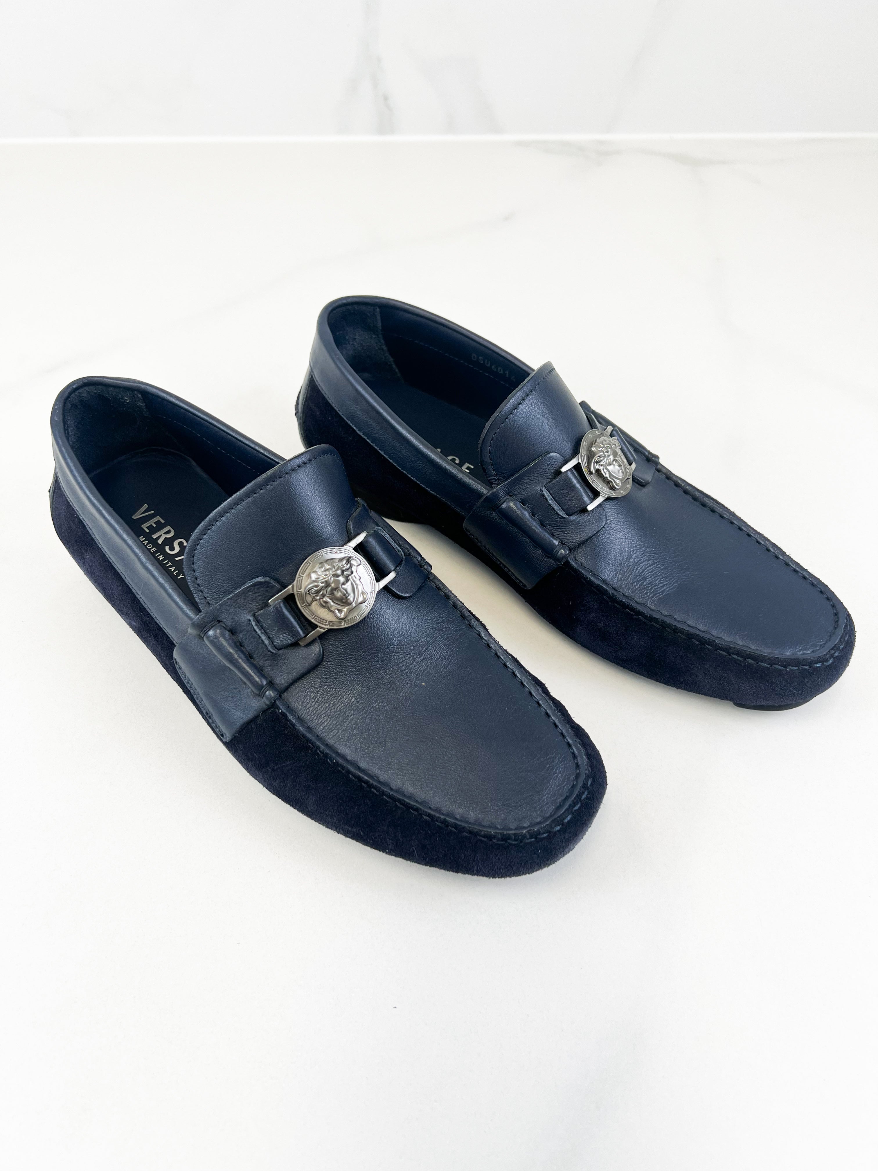 Versace Medusa Head Loafers Mens Size 41
