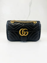 Gucci Marmont Mini Matelassé Shoulder Bag