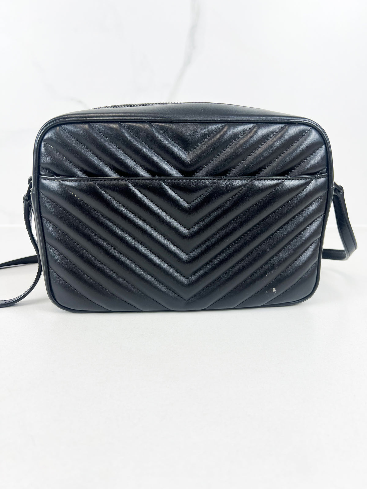Saint Laurent Black Lou Camera Bag