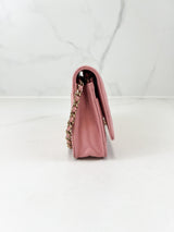 Chanel Pink Caviar CC WOC with GHW