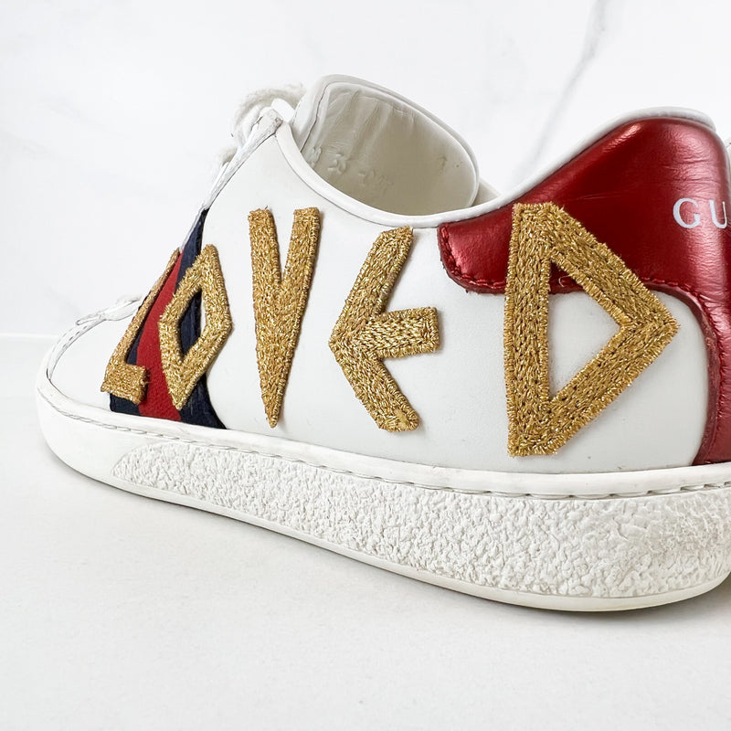 Gucci loved on sale sneakers womens