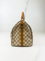 Louis Vuitton Speedy 35 Bandoulière Damier Azur Canvas