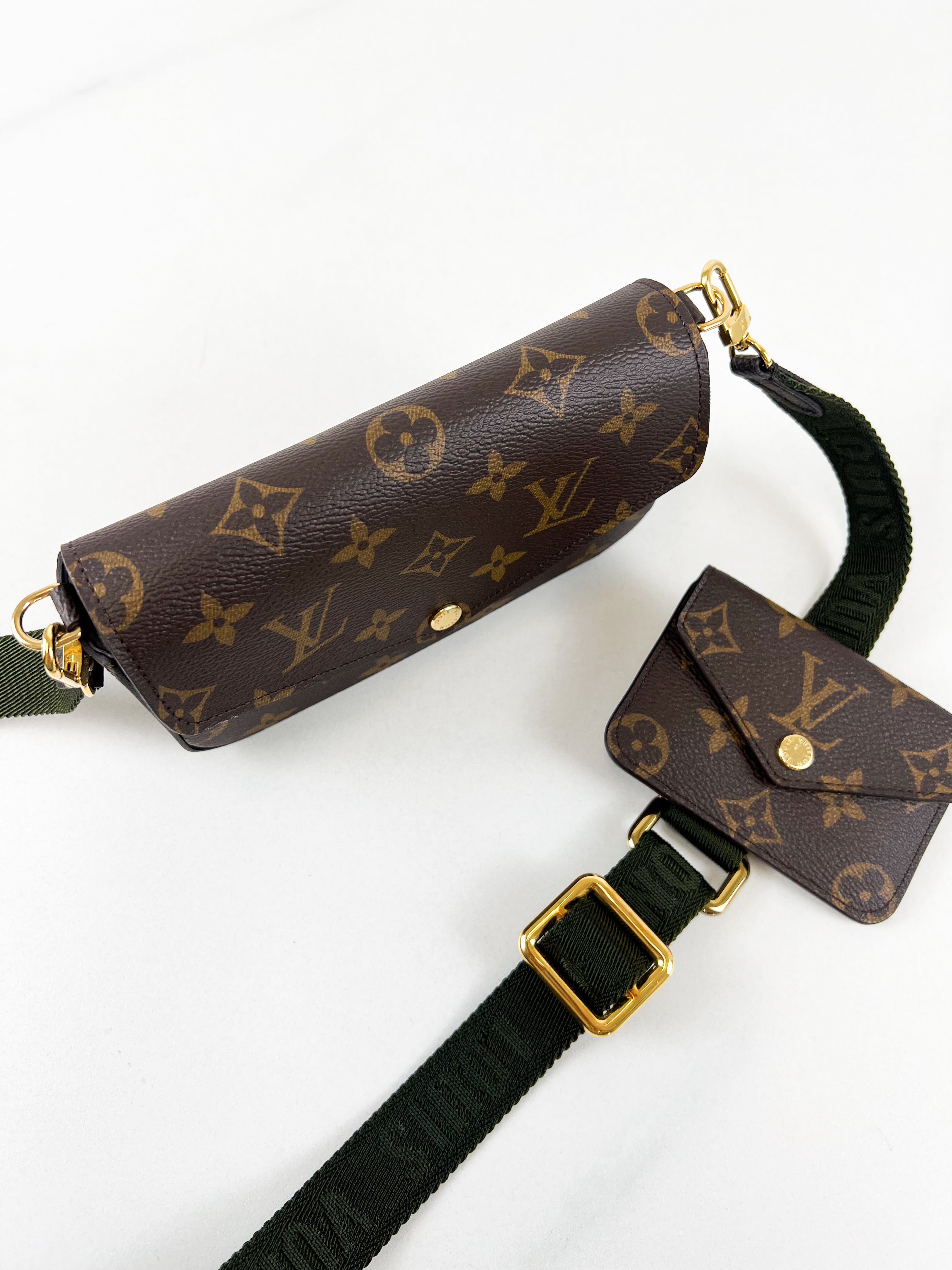 Louis Vuitton Monogram Félicie Strap & Go