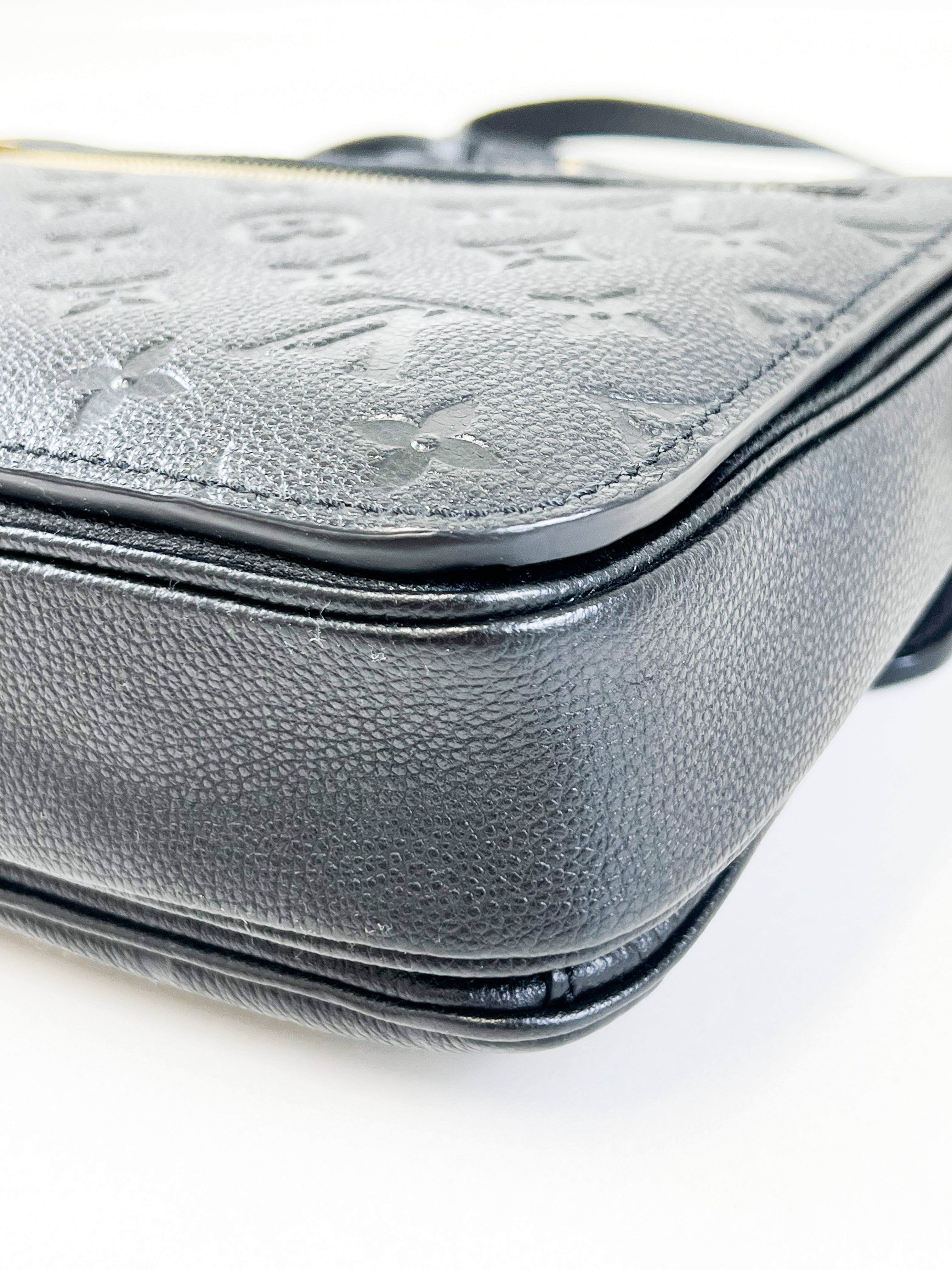 Louis Vuitton Empreinte Black Pochette Metis