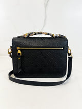 Louis Vuitton Empreinte Black Pochette Metis (Twilly Included)