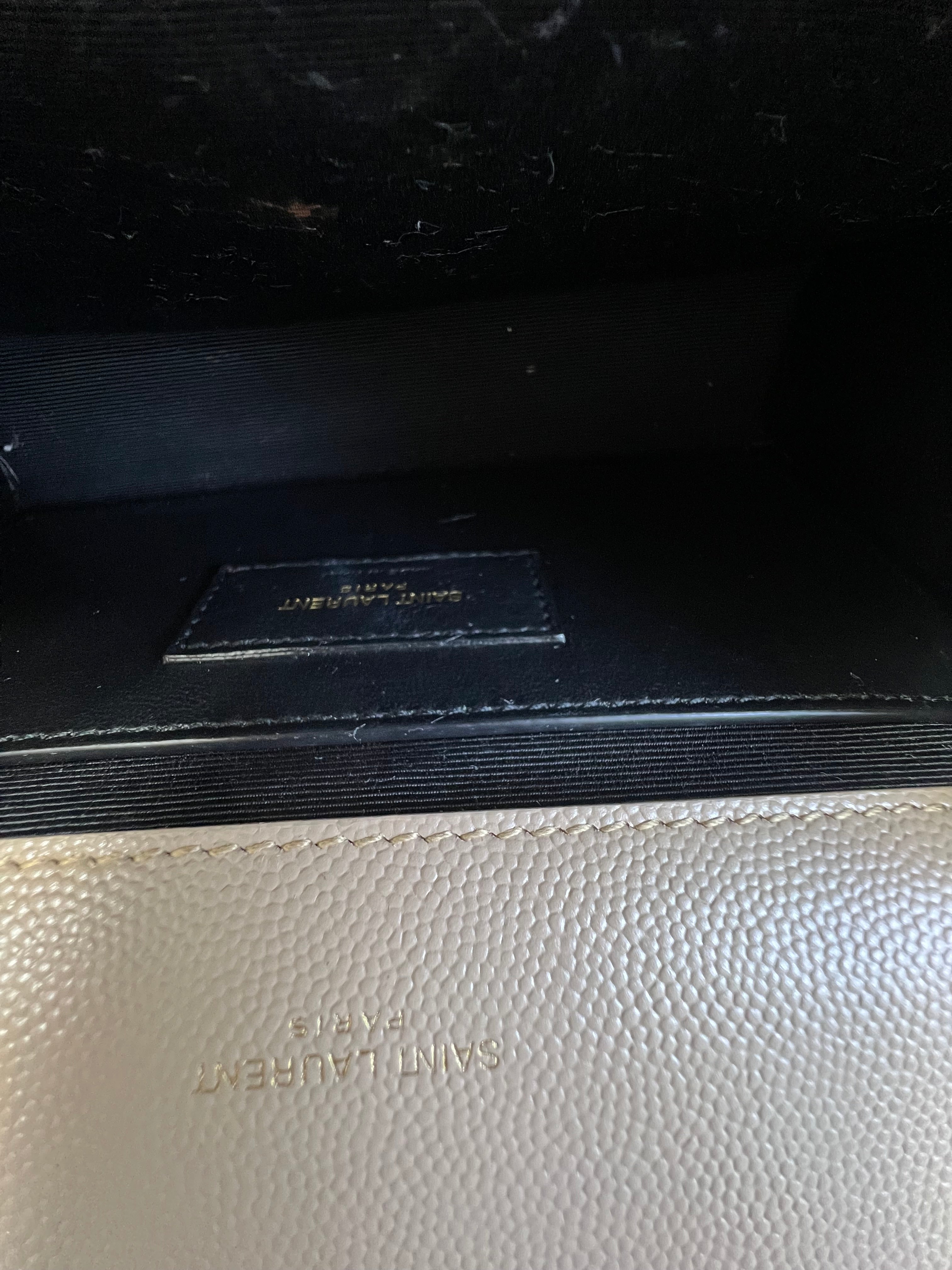 Saint Laurent Kate Small in Grain Embossed Leather