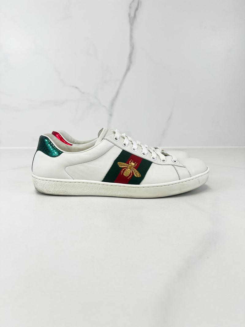 Gucci Ace Bee Sneaker Size 8.5