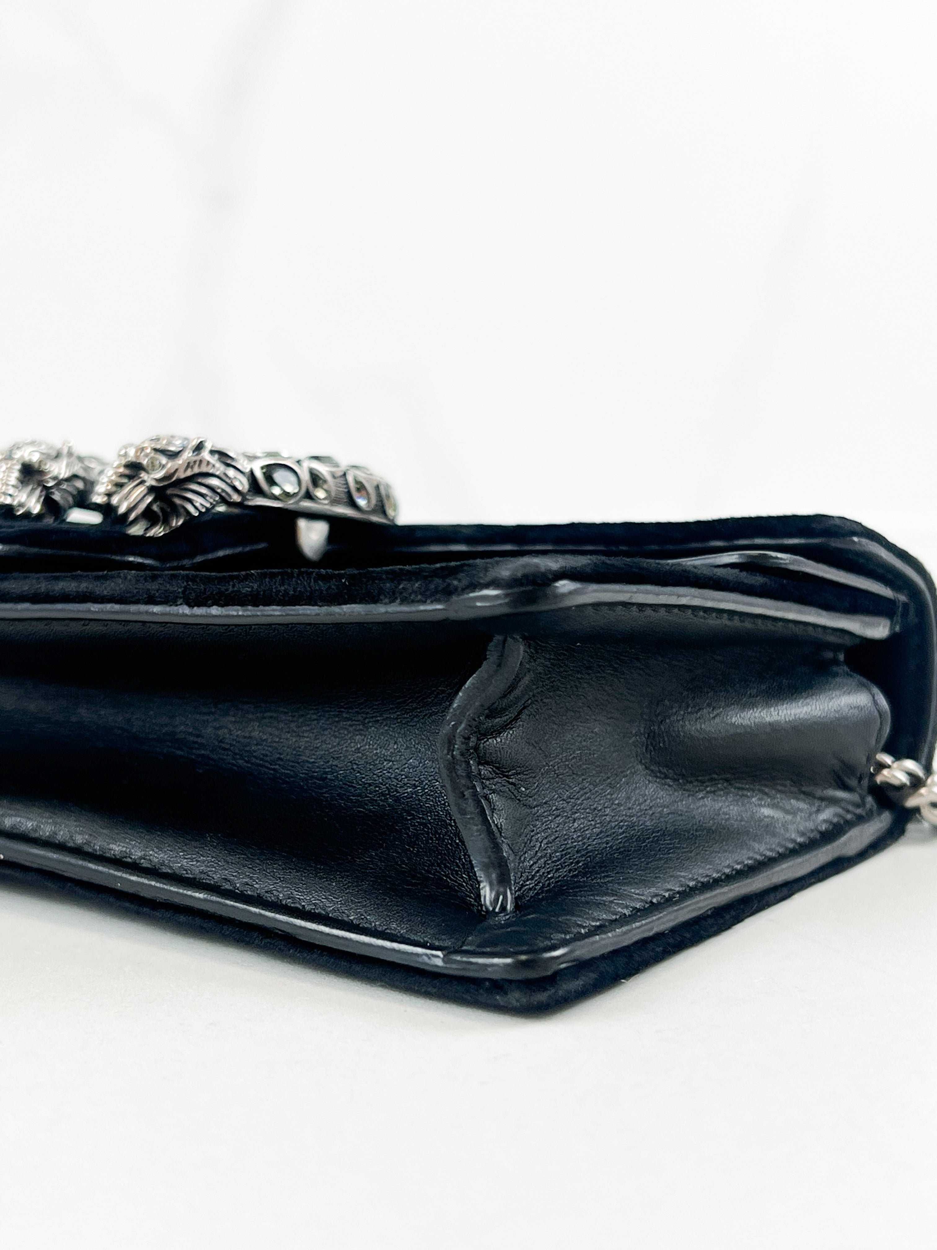 Gucci Super Mini Velvet Dionysus