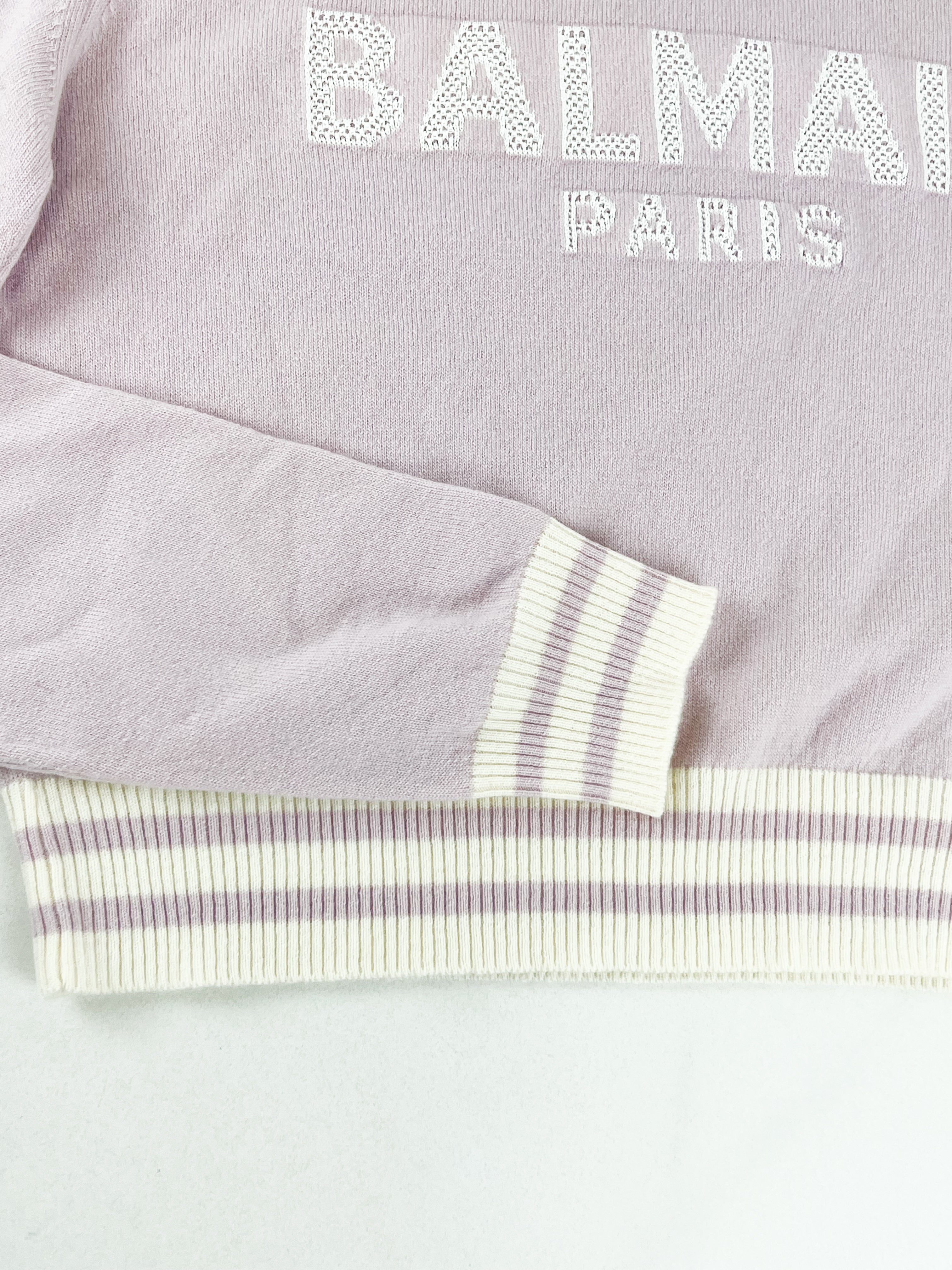 Balmain Long Sleeve Knit Size 38