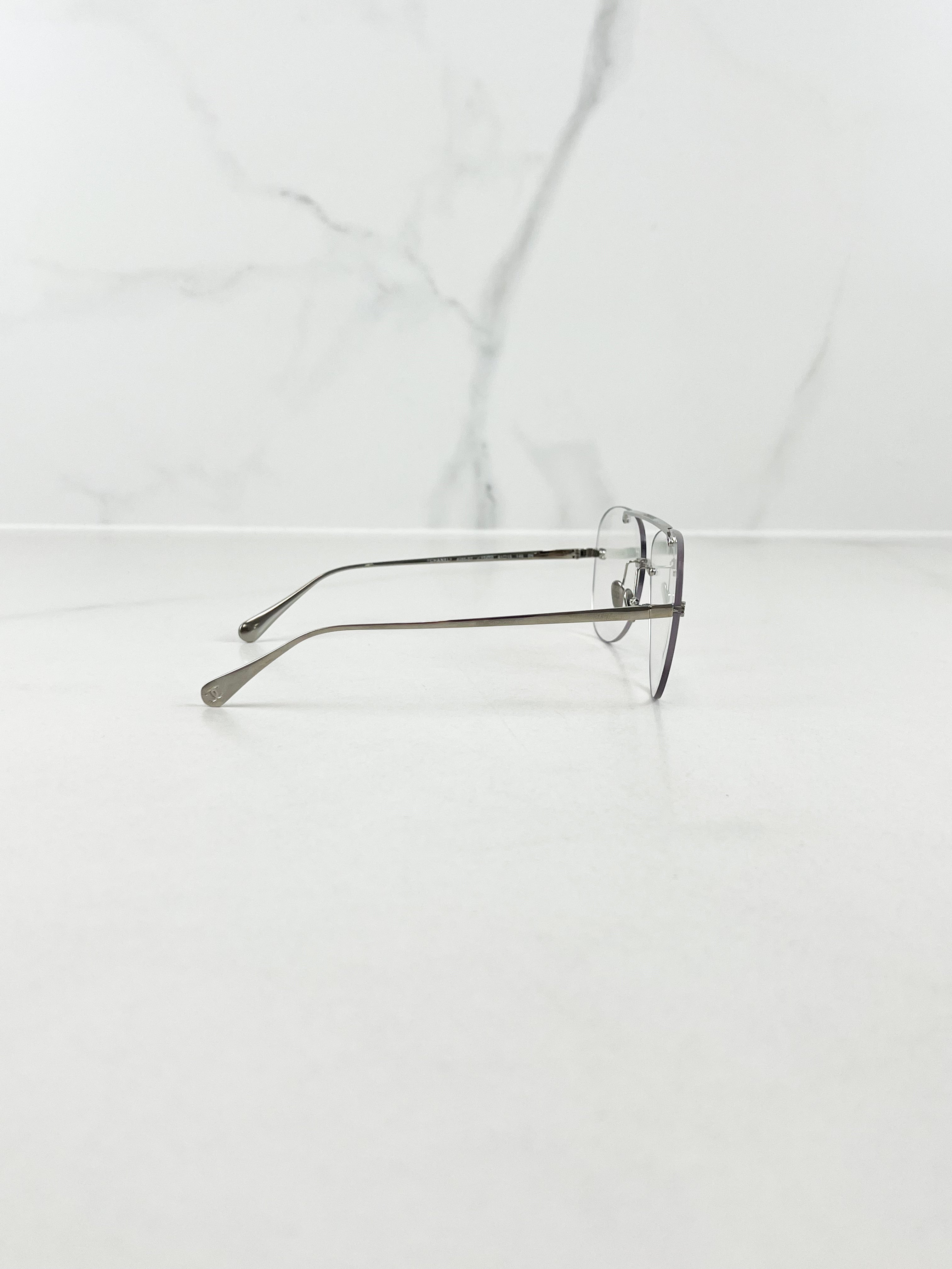 Chanel Translucent Logo Sunglasses