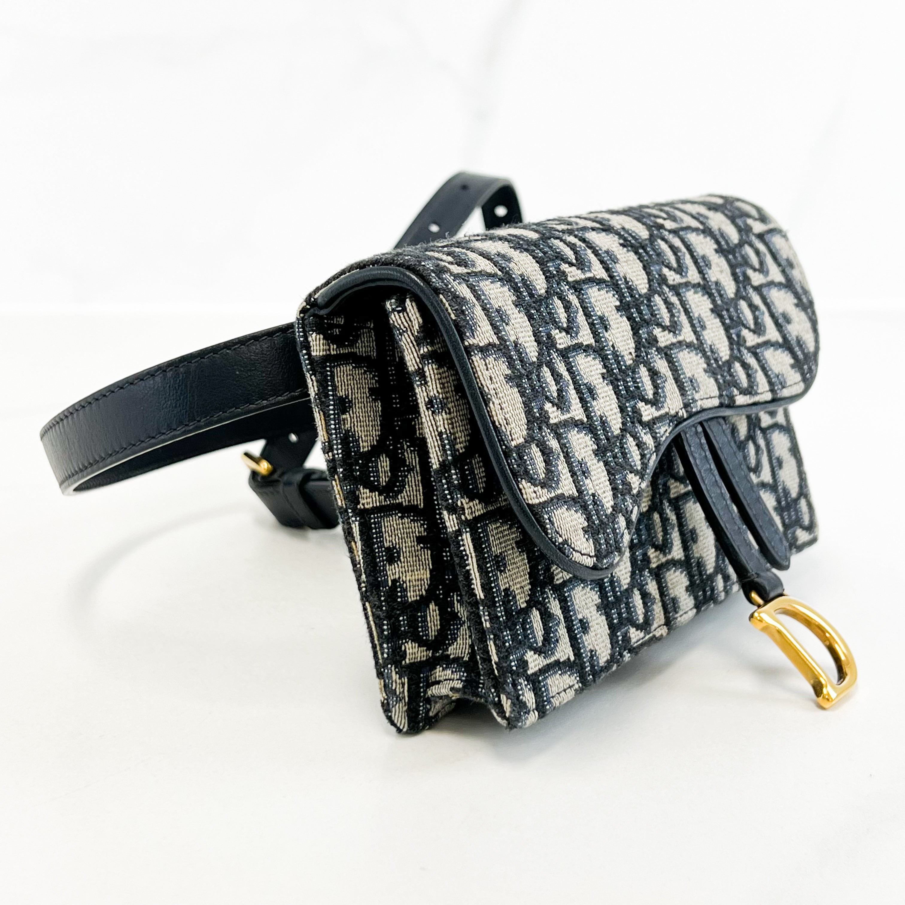 Christian Dior Saddle Oblique Belt Bag