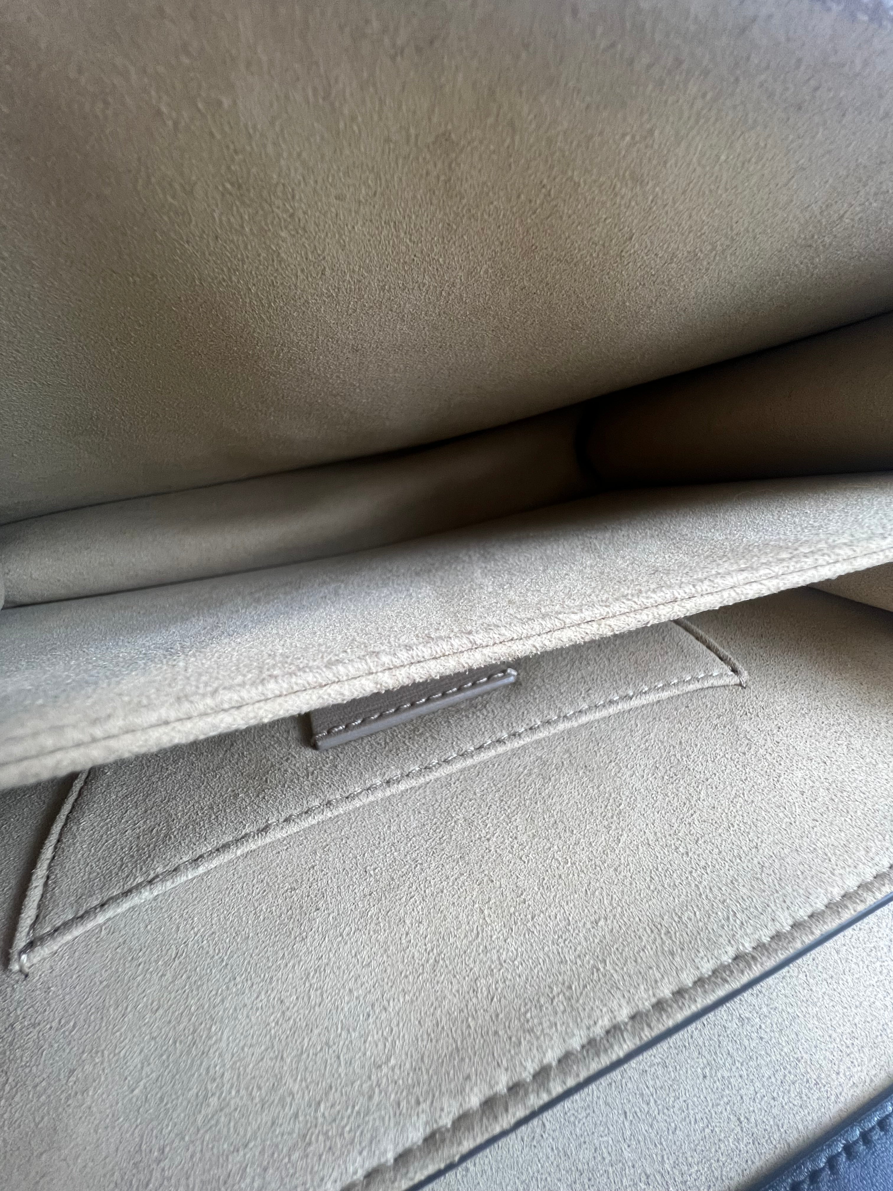 Fendi Kan I Medium Embossed Shoulder Flap Bag