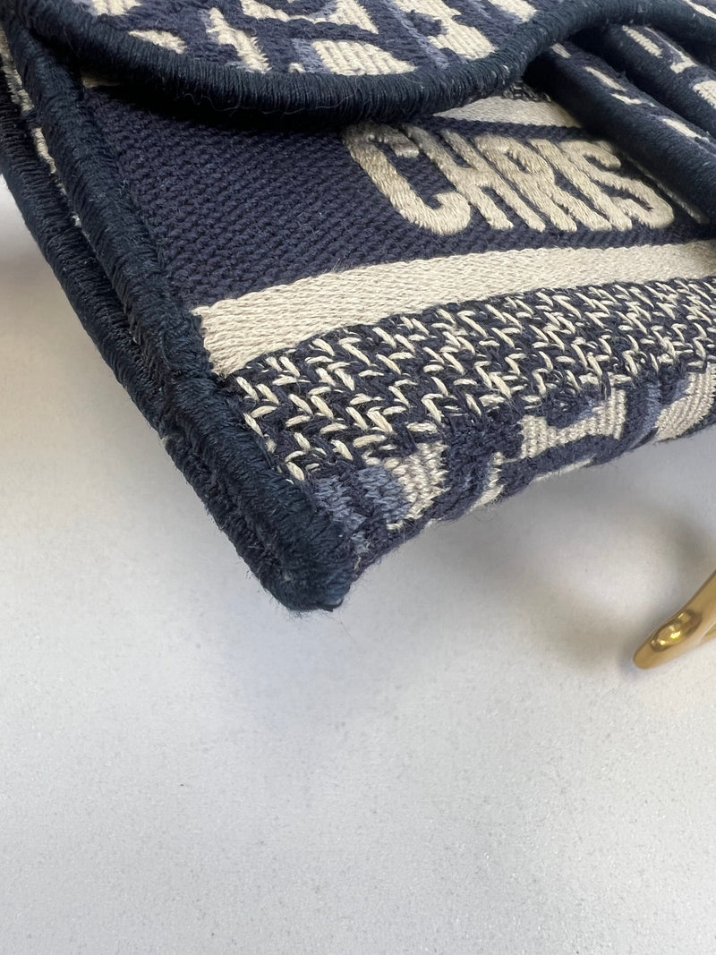 Christian Dior Saddle Slim Pouch Bag